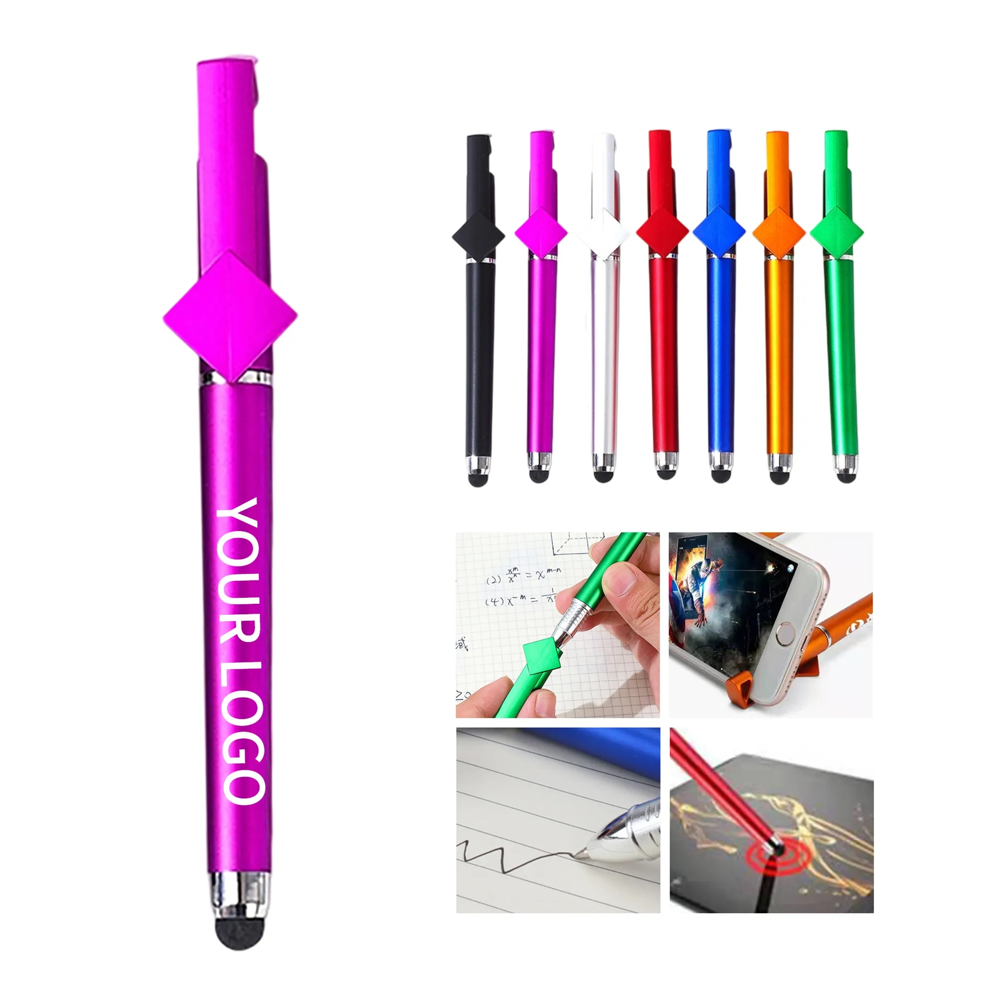 3 in 1 Ballpoint Stylus Pen with Holder 1