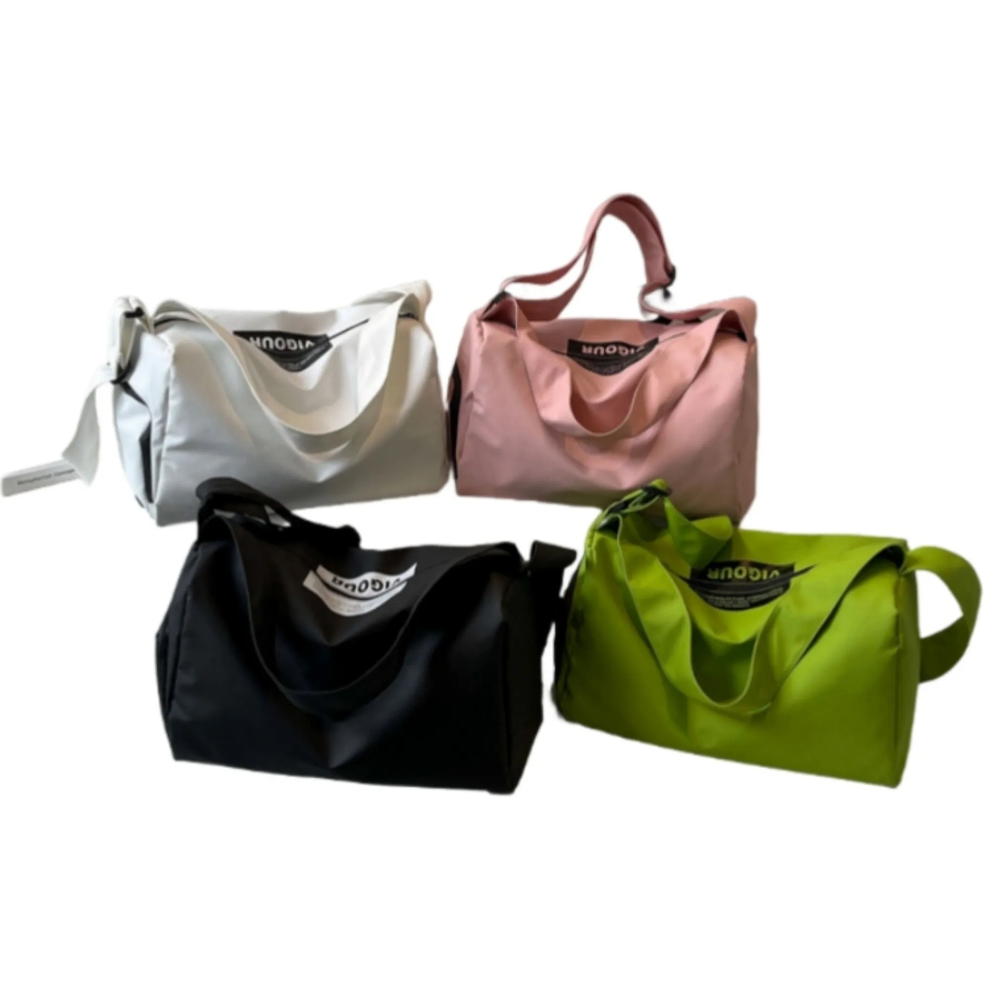 Large Waterproof Oxford Duffel Bag With Wet Dry Compartments 7
