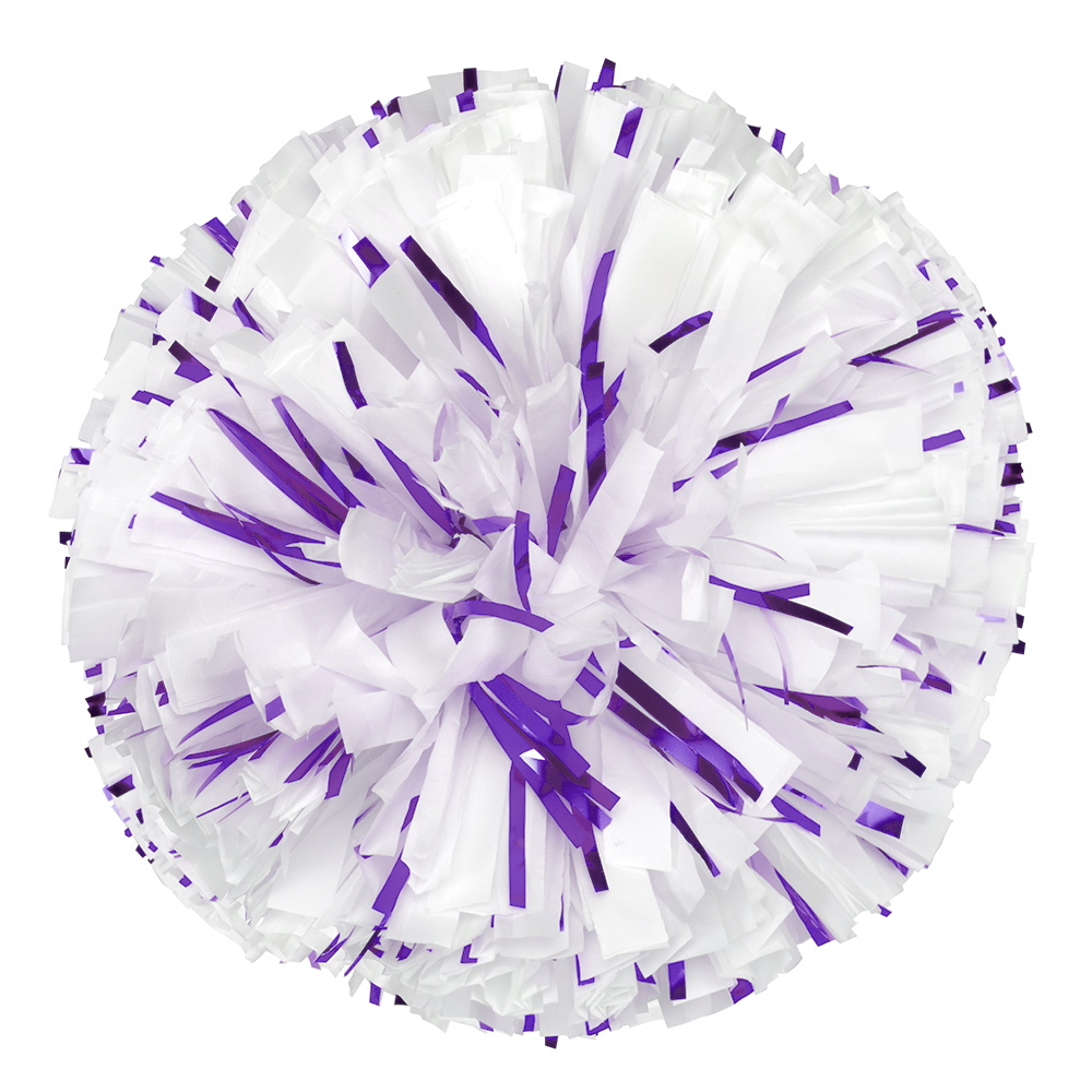 Custom Plastic Show Pom with Glitter 57