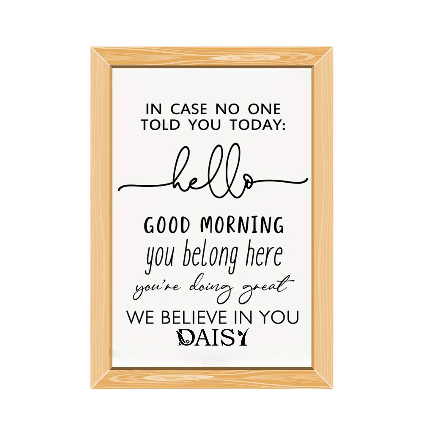 In Case No Ond Told You Today Hello Good Morning I Believe I 3