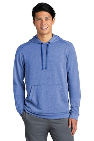 PosiCharge Tri-Blend Wicking Fleece Hooded Pullover