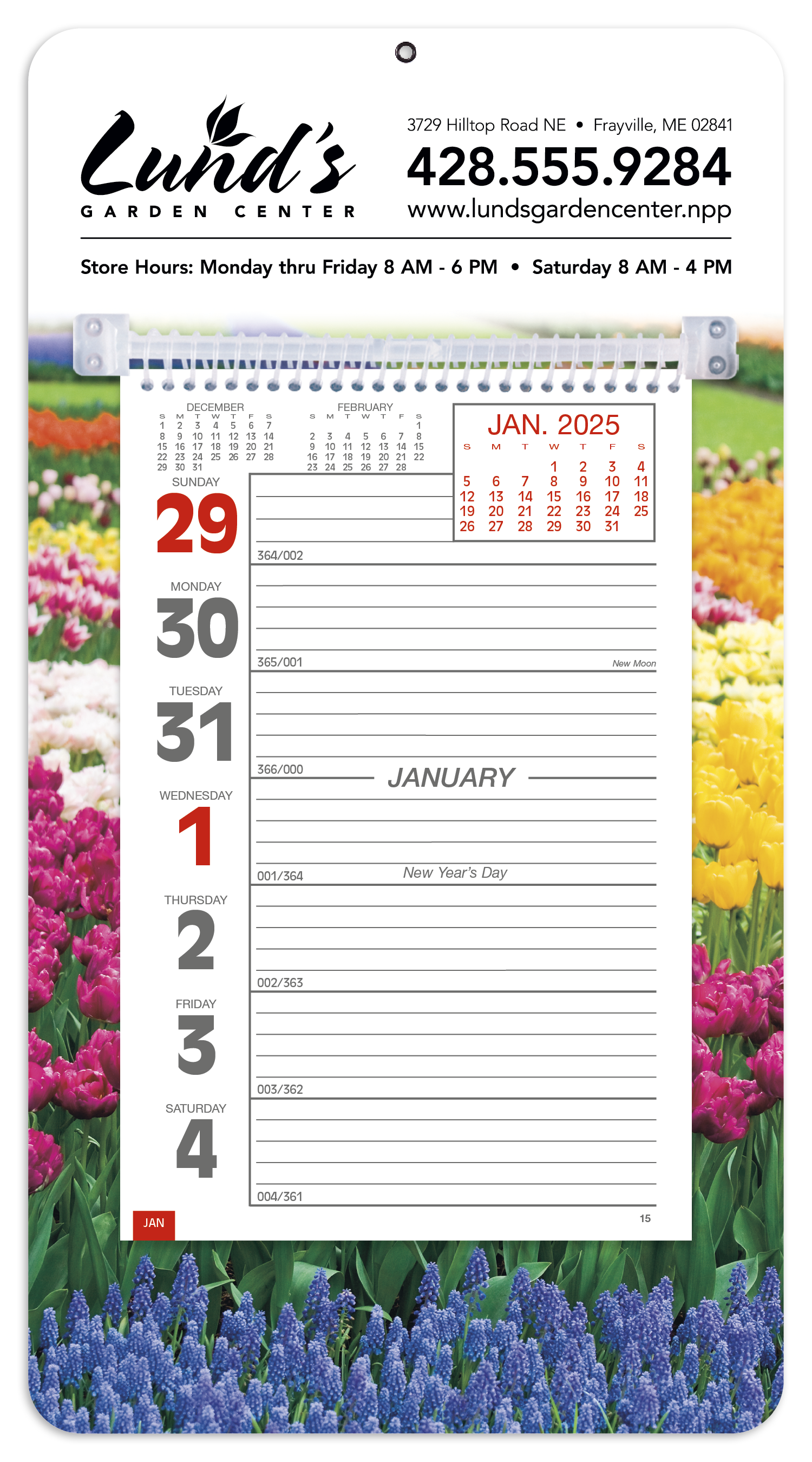 Triumph® Calendars Full-Color Weekly Memo Calendar 8