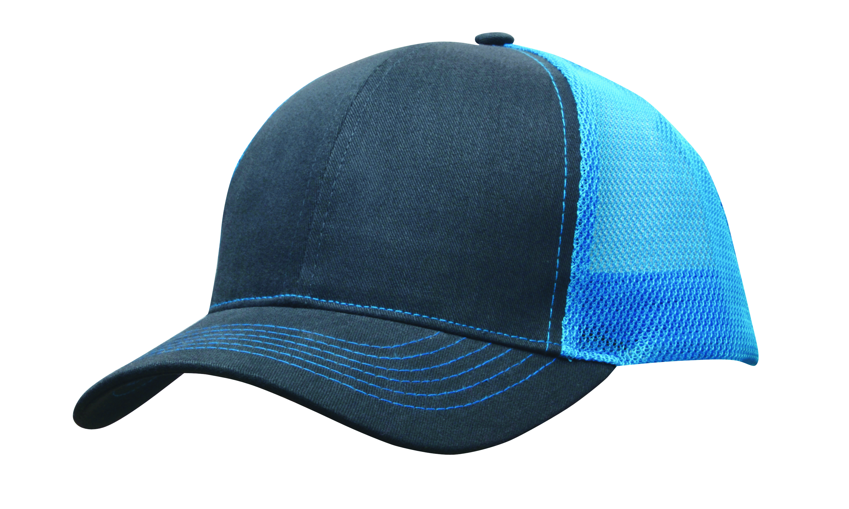 Brushed Cotton with Mesh Back Cap 1