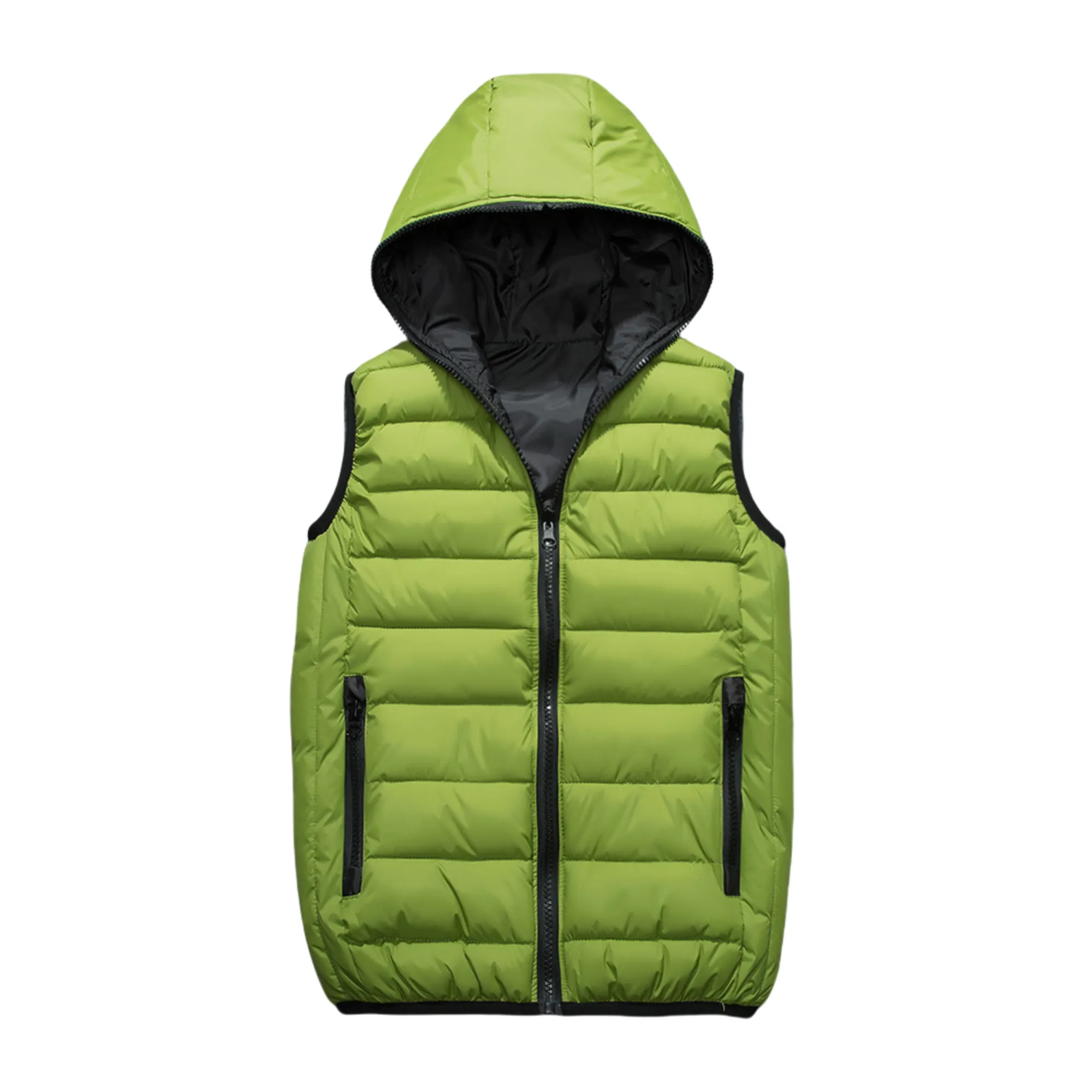 Hooded Cotton Vest 8