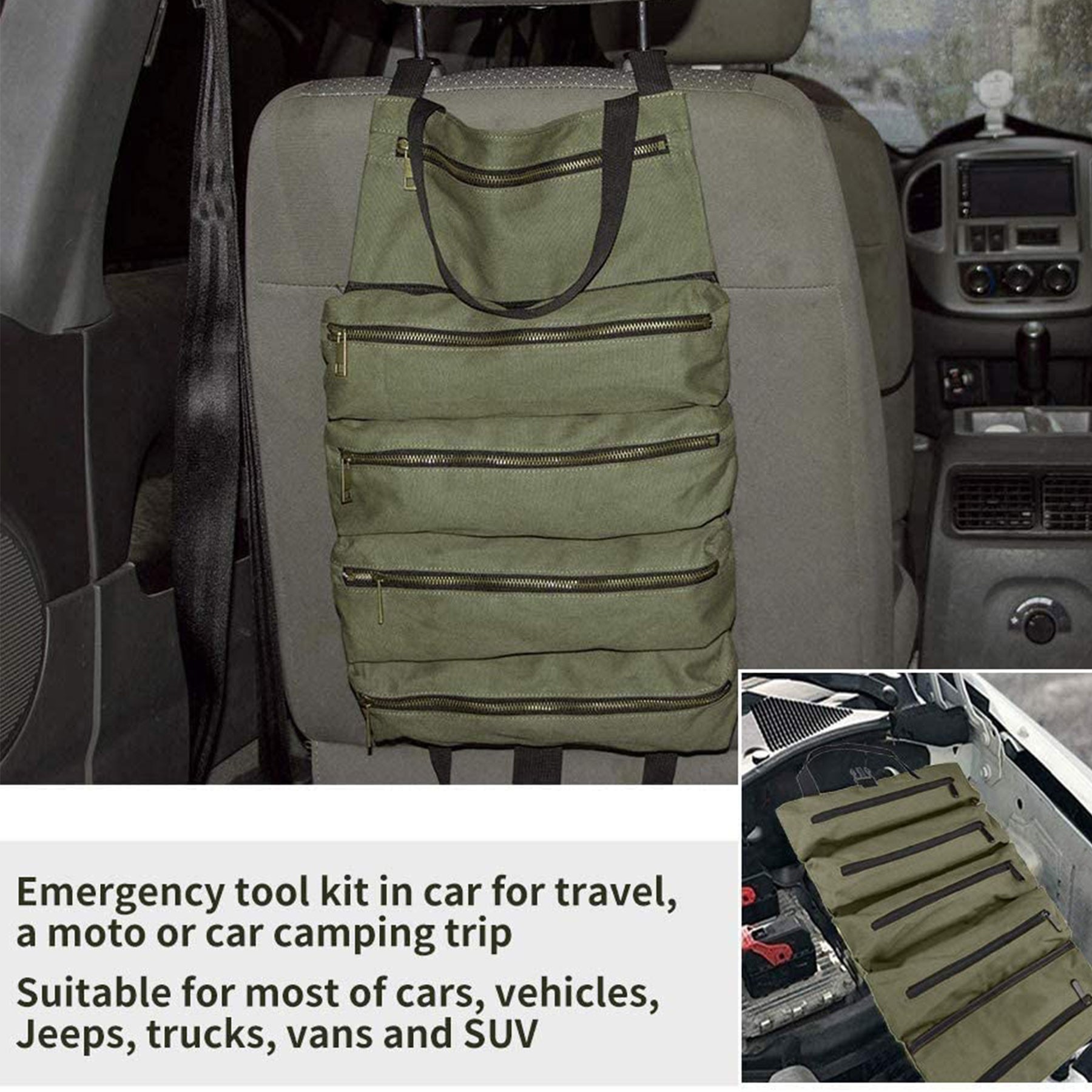 Multi-Purpose Roll Up Tool Bag 2