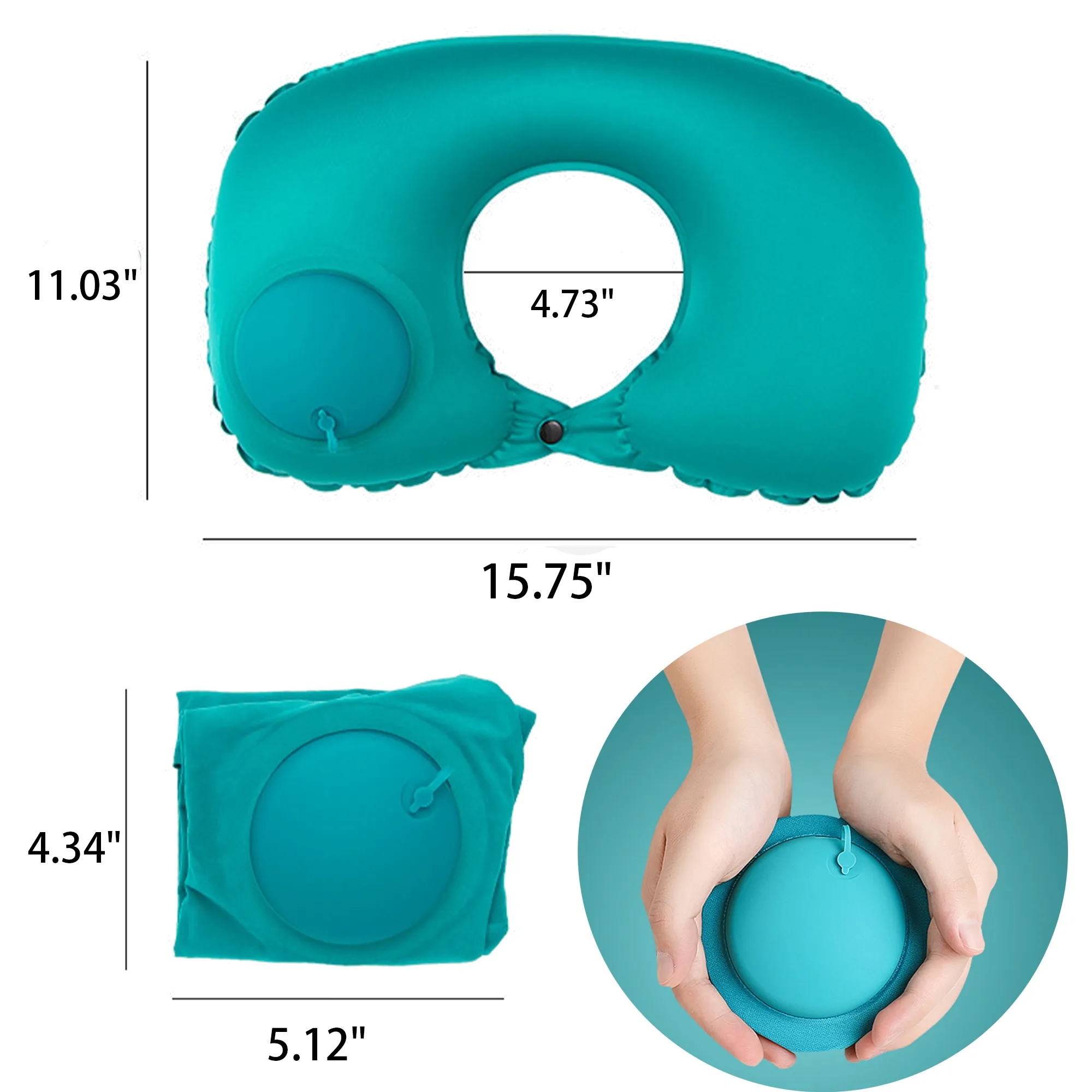 Inflatable Travel Neck Pillow 4