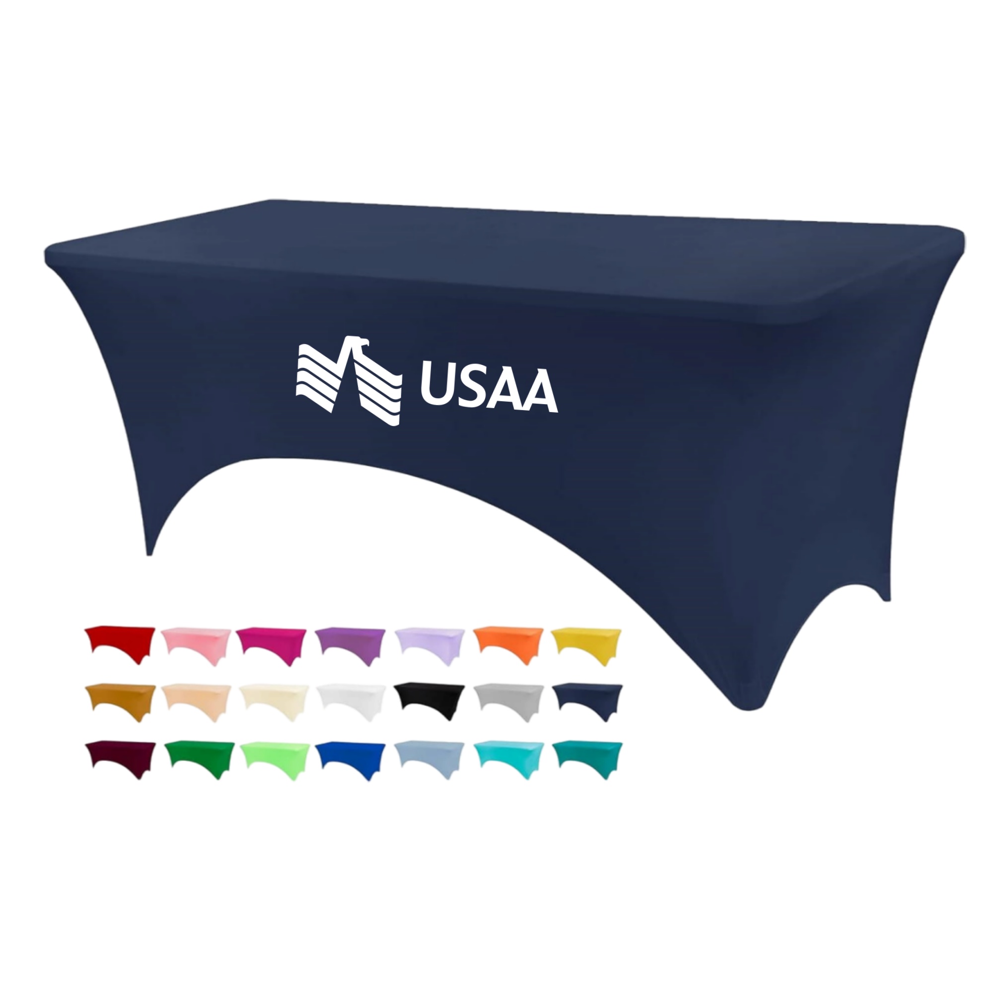 6' Stretch Table Cover (3-Sided) 23