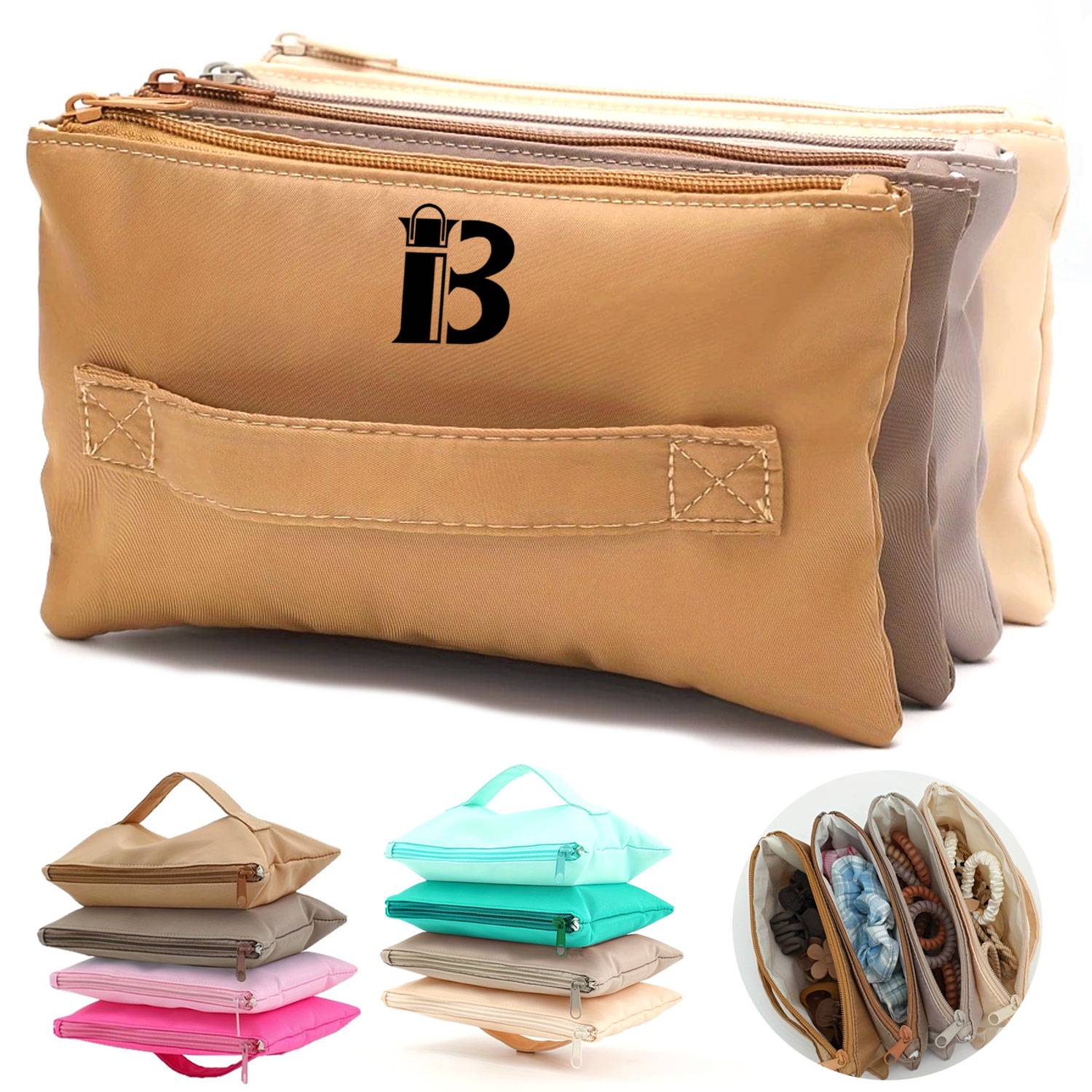 Large capacity fashionable one-piece makeup bag 9