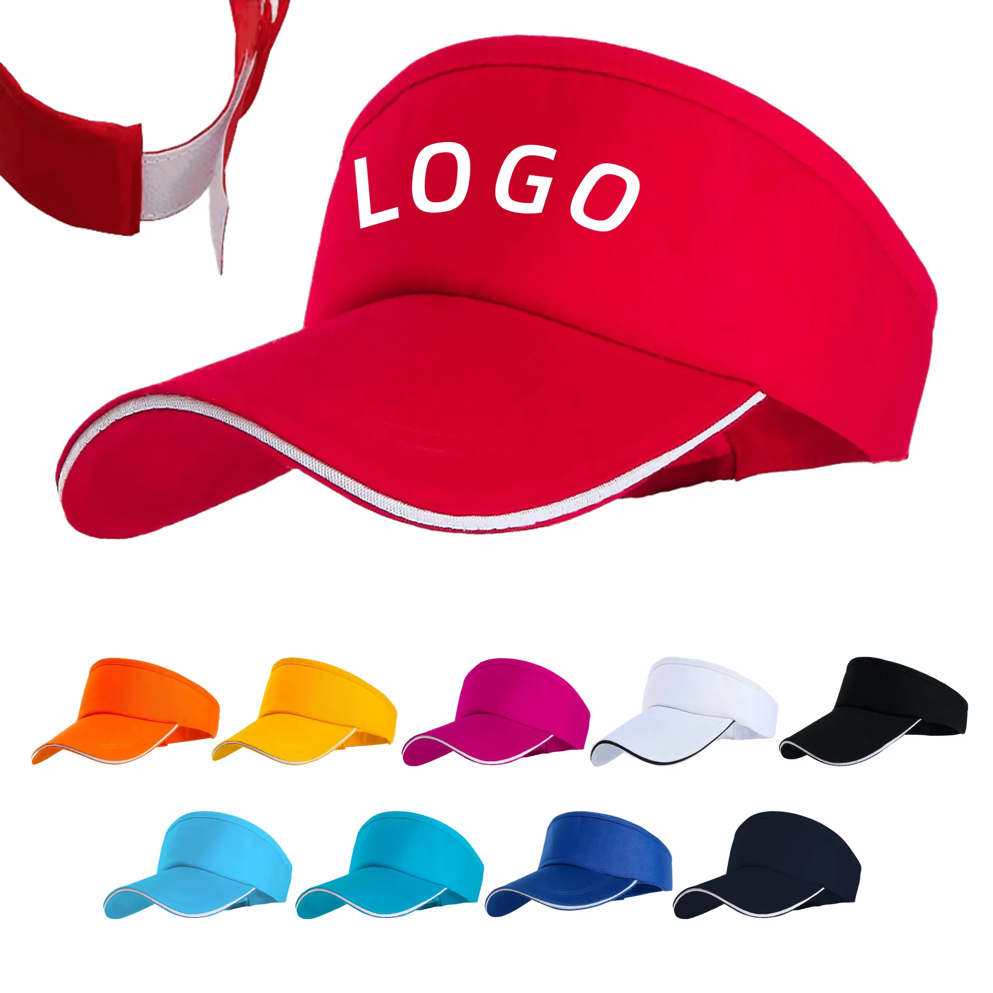 Cotton Sports Empty Top Baseball Golf Cap 2
