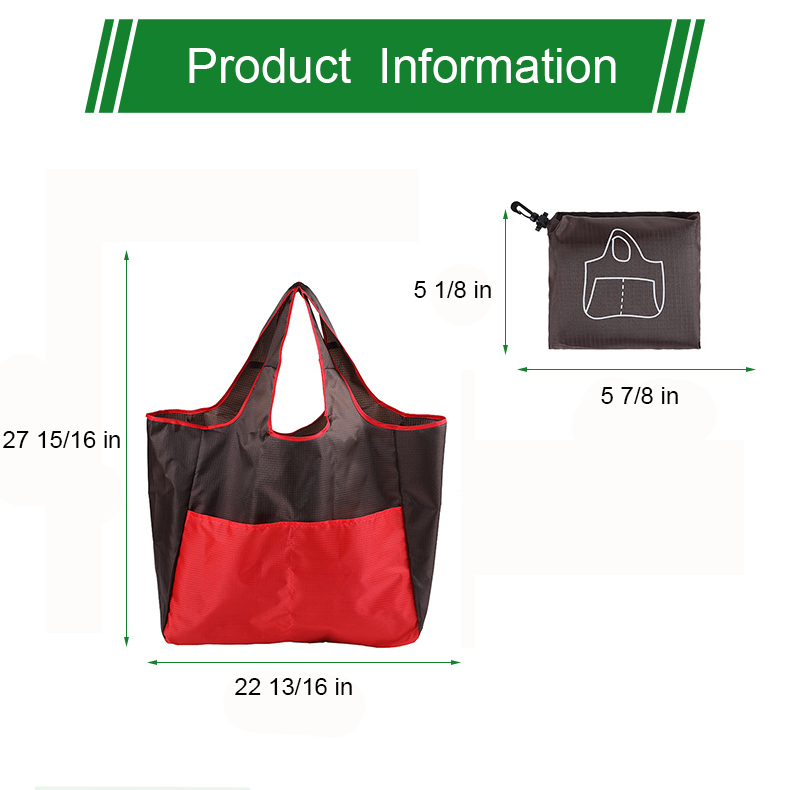 Shopping Reusable Grocery Tote Bags 5