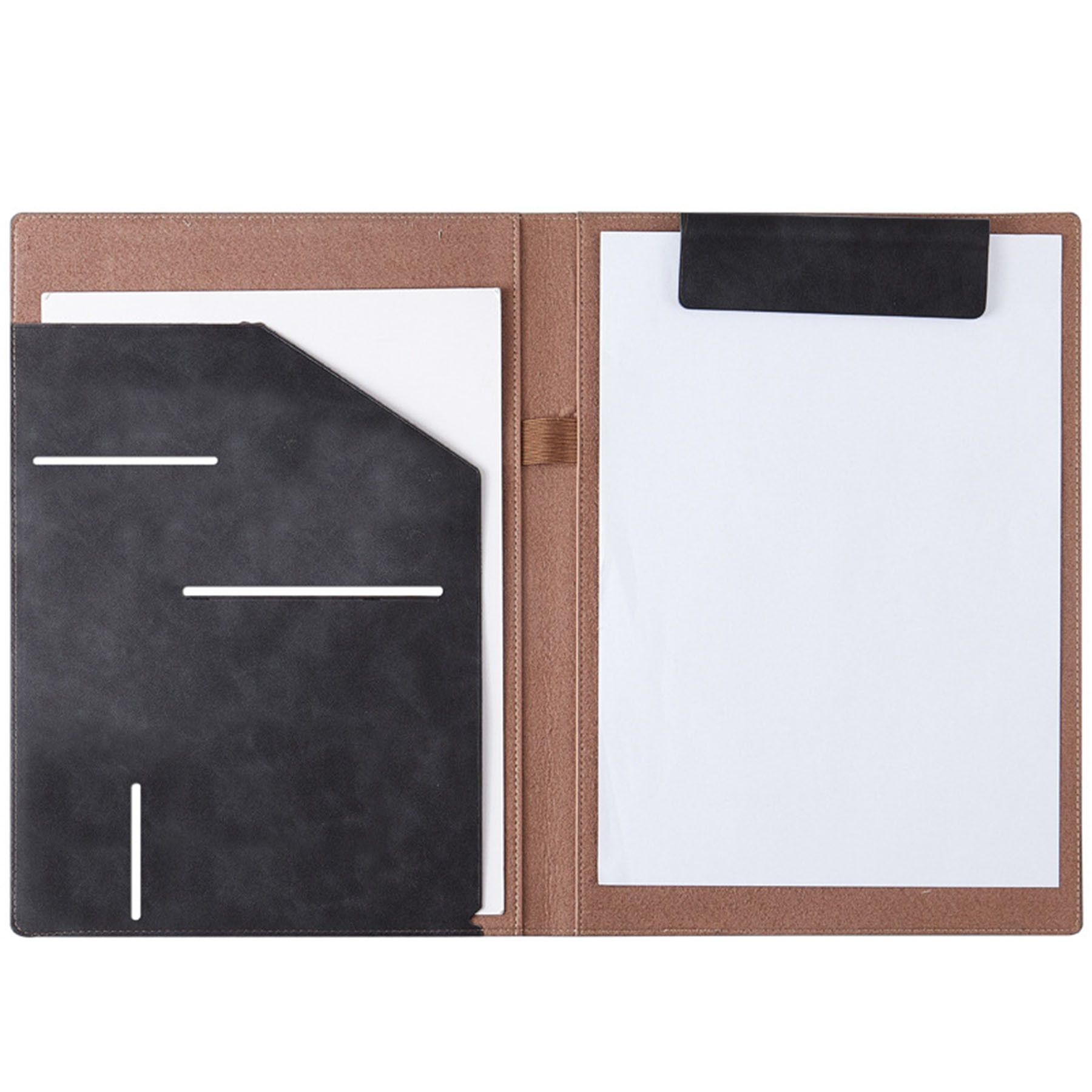 Multifunctional A4 Leather Portfolio Folder 2