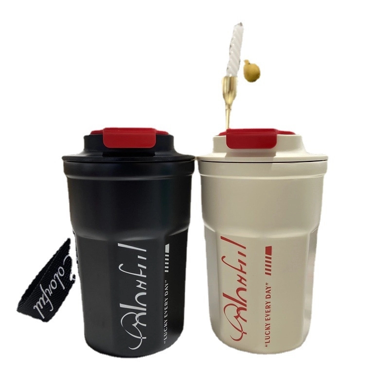 13.5Oz Vacuum Casual Travel Mug For Hot/Cold Coffee 1