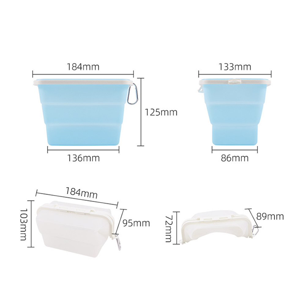 Silicone Foldable Lunch Box 5