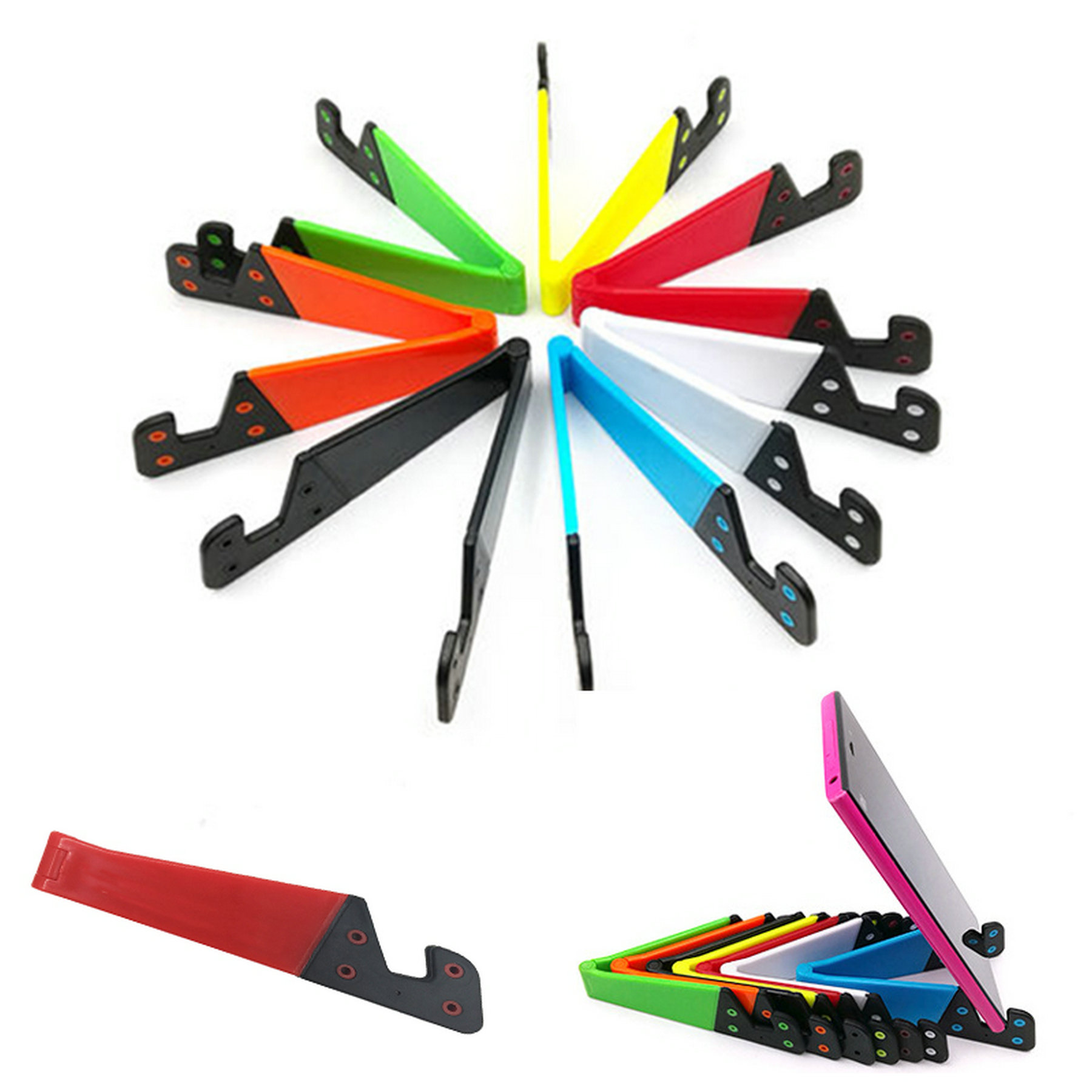 Foldable V Model Mobile Phone Holder 1