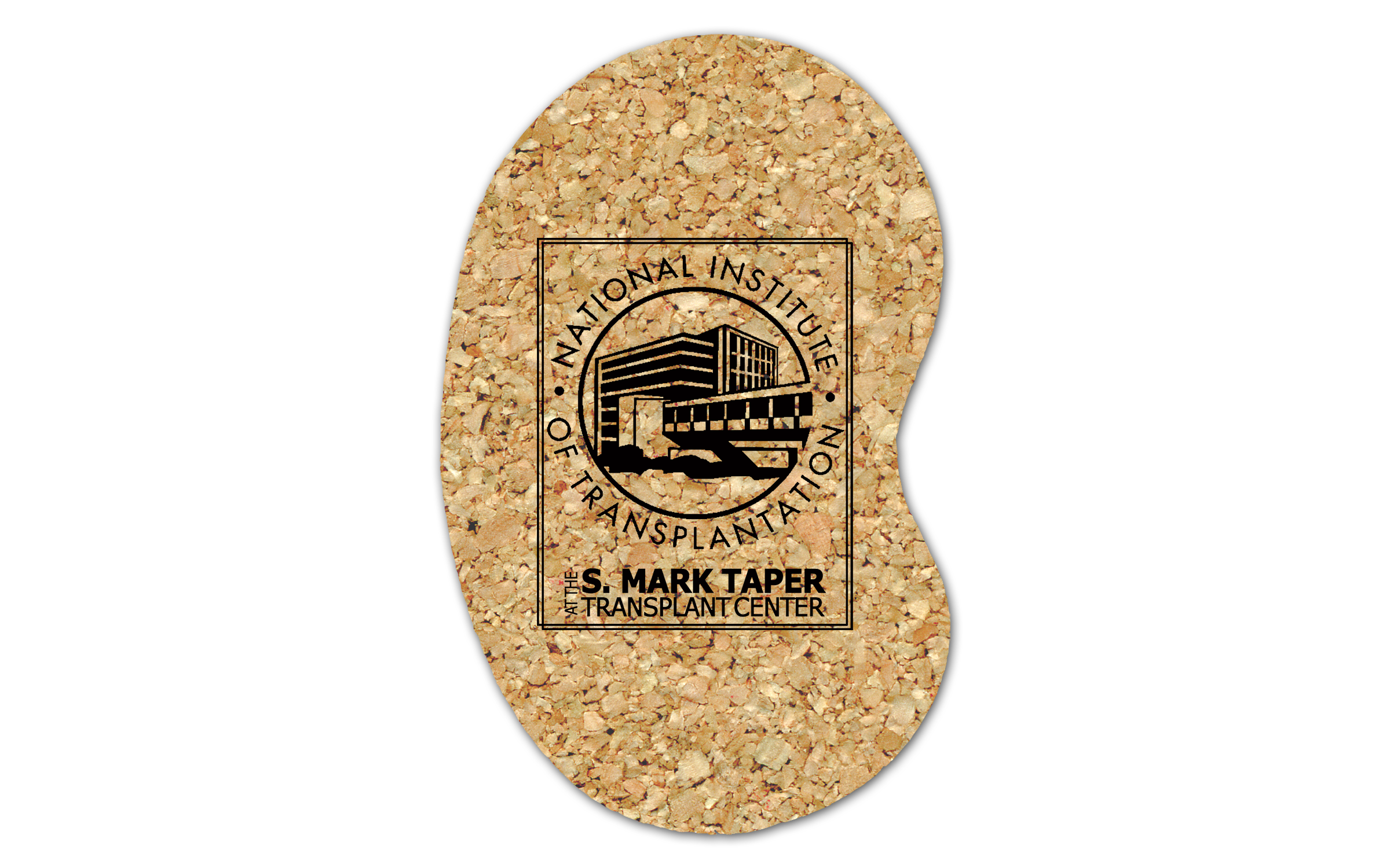 Kidney Cork Coaster 3