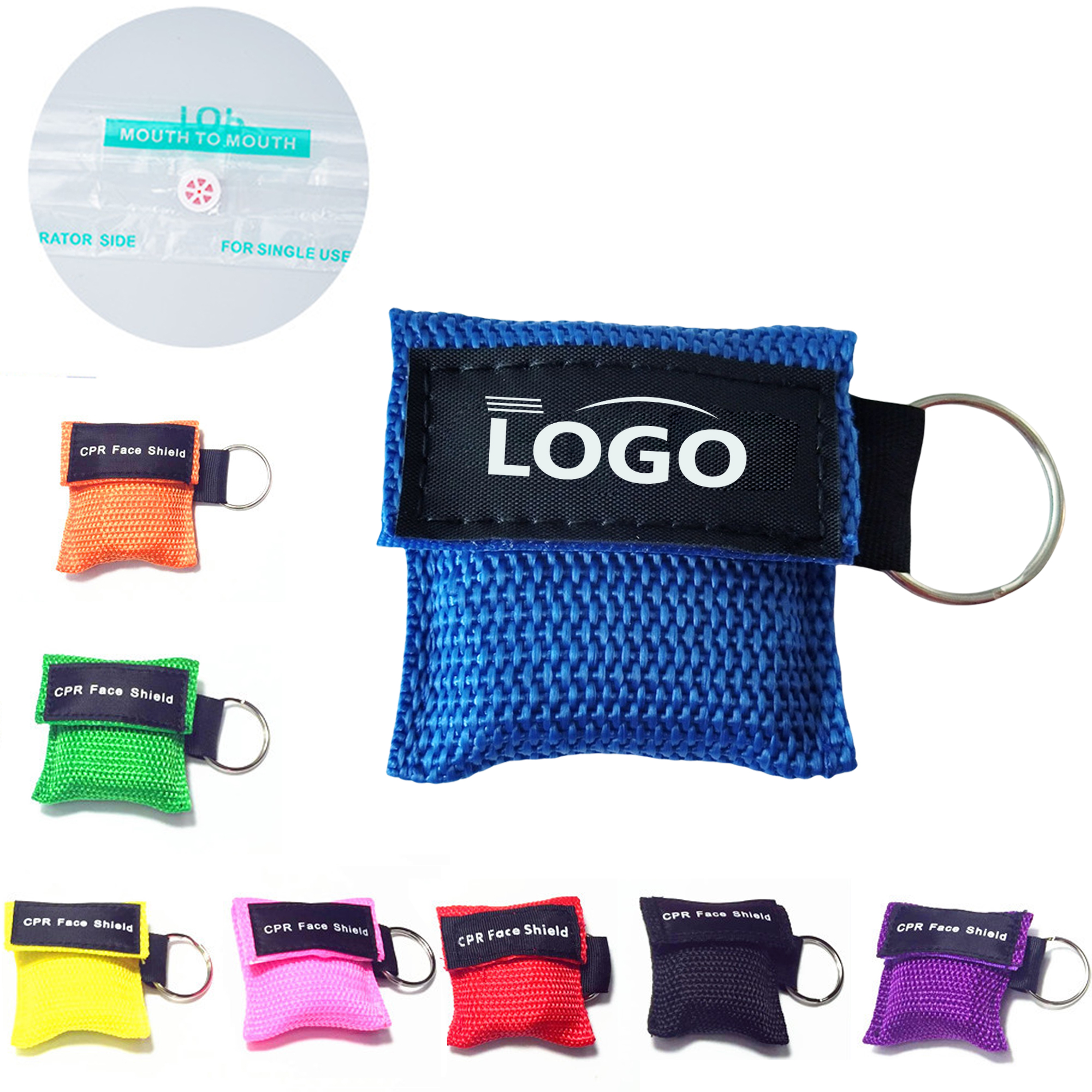 CPR Pocket Mask Keychain 1