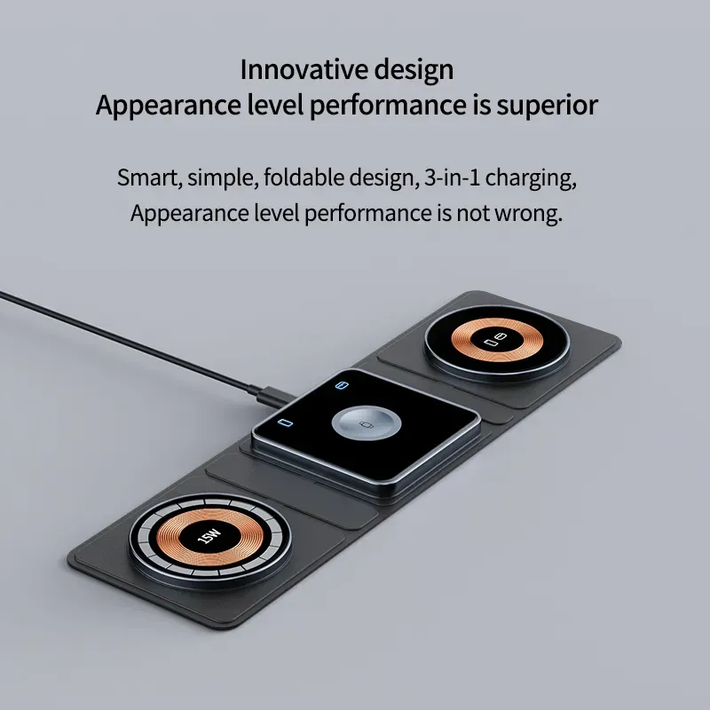 3 in 1 Magnetic Foldable Wireless Charger 6
