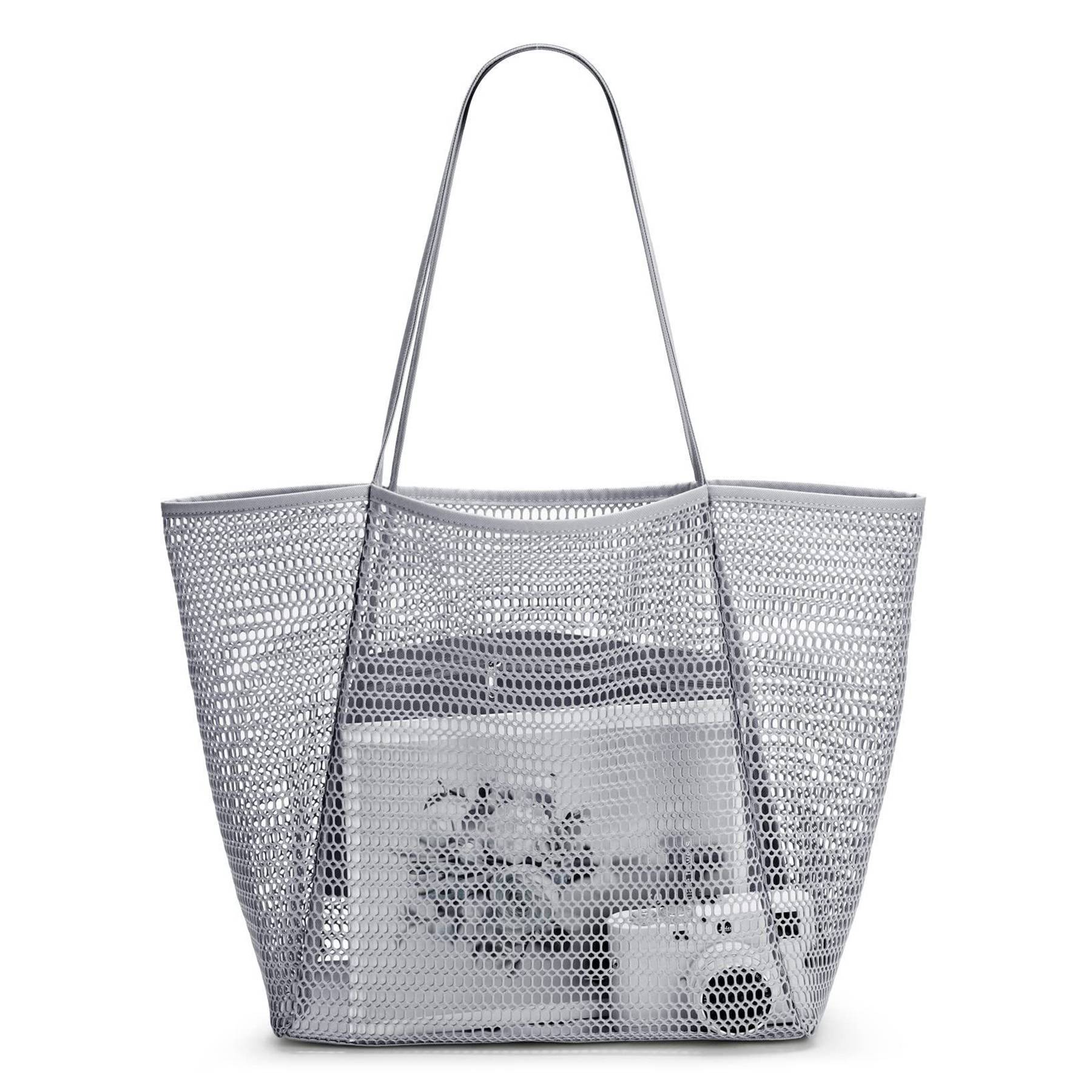Polyester Casual Beach Mesh Tote Bag 9