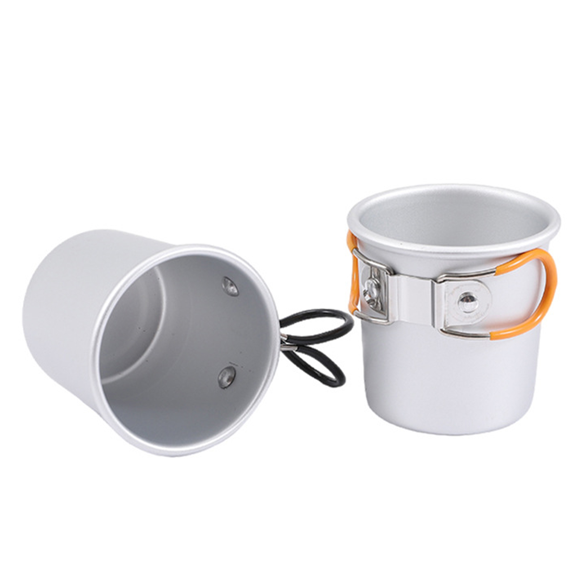 5oz Foldable Handle Outdoor Aluminum Cup 3