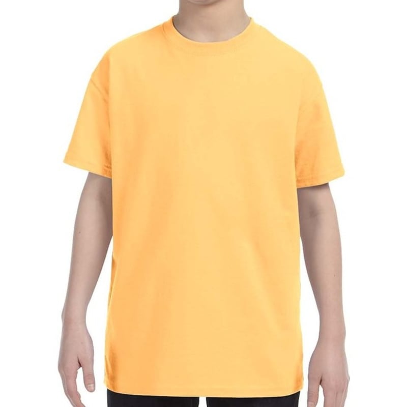 Custom Embroidered Youth Basic Cotton T-Shirts 47