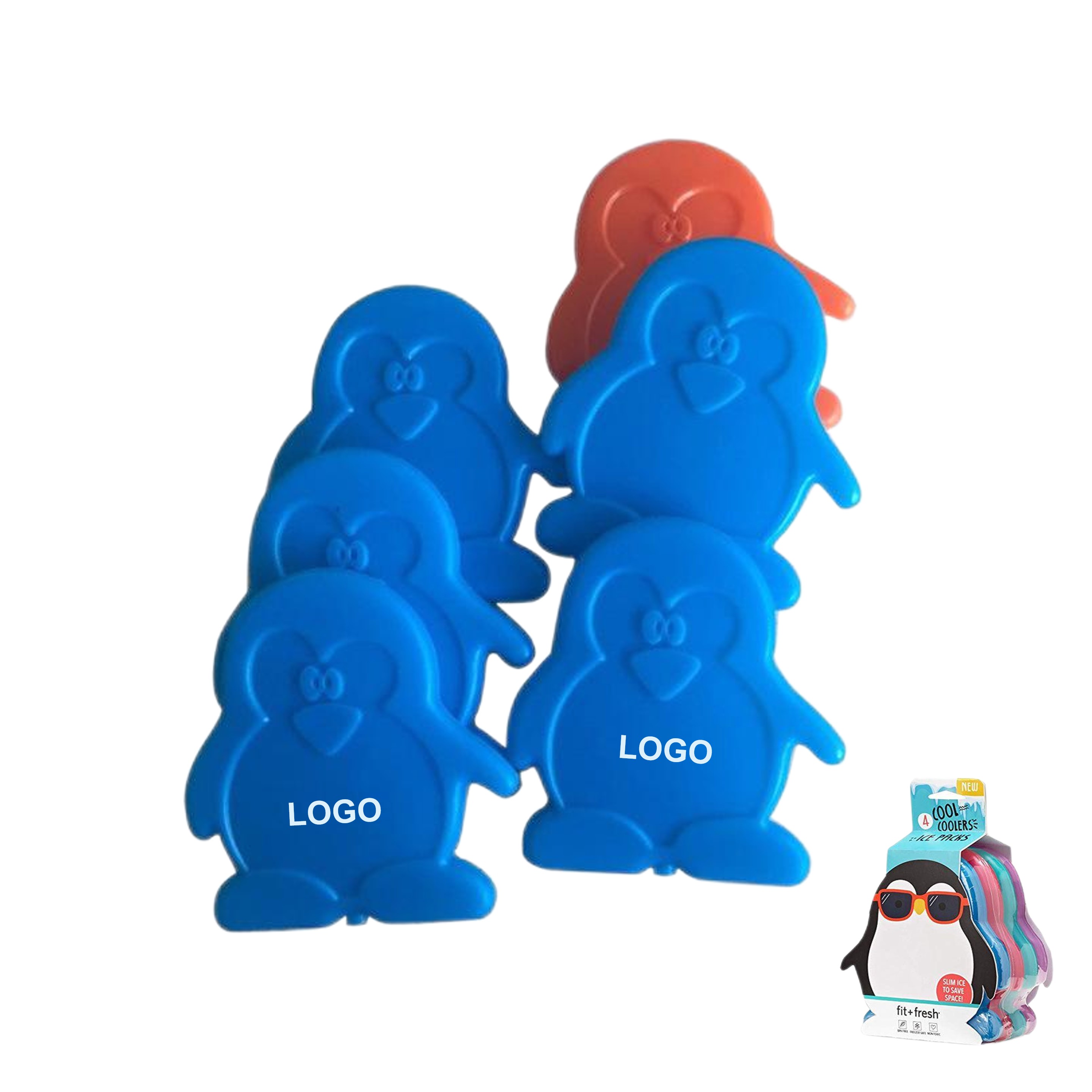 Slim Penguin Ice Pack for Lunch Box (direct import) 2