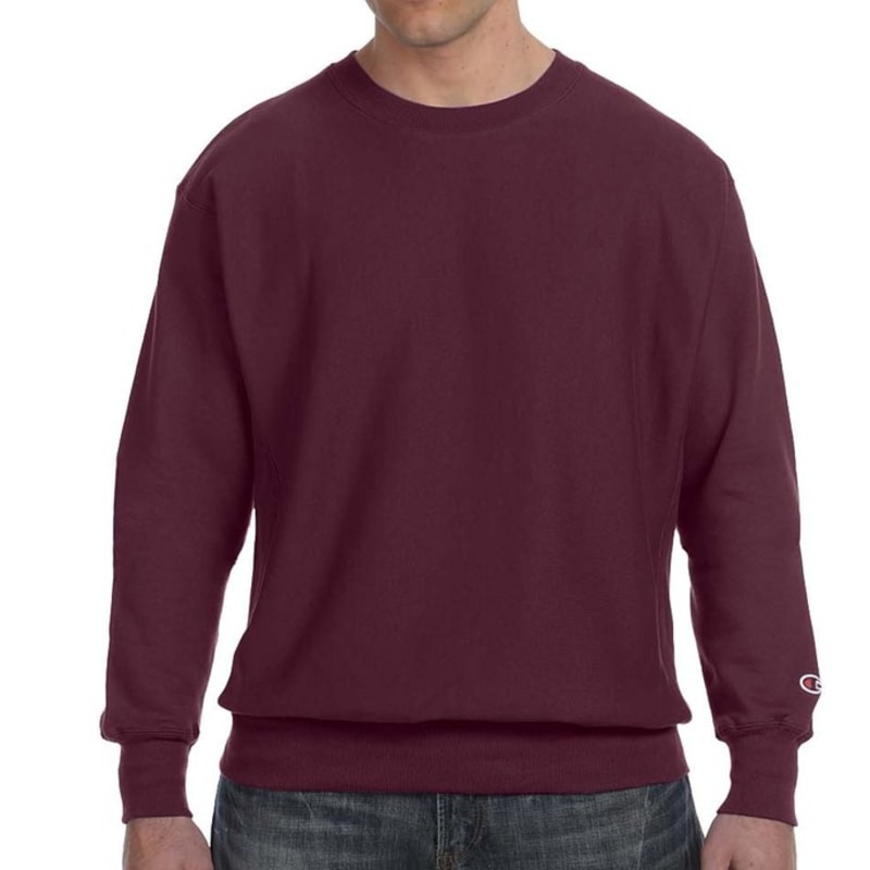 Champion Reverse Weave® 12 Oz. Crew, custom hoodie or sweatshirt with logo imprint 3