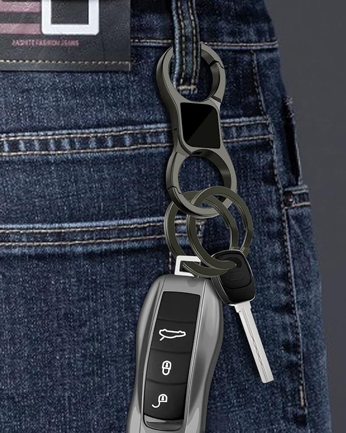 Removable Metal Key Ring 12