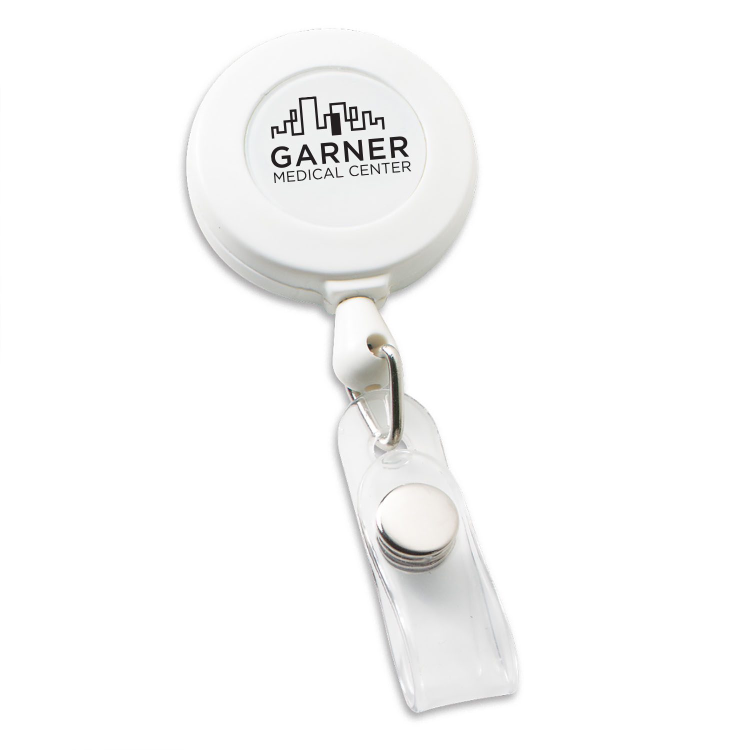 Economy Round Retractable Badge Holder 8
