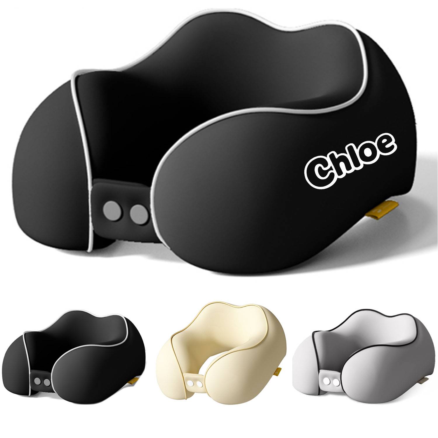 Memory Foam U-Shaped Travel Neck Pillow 2