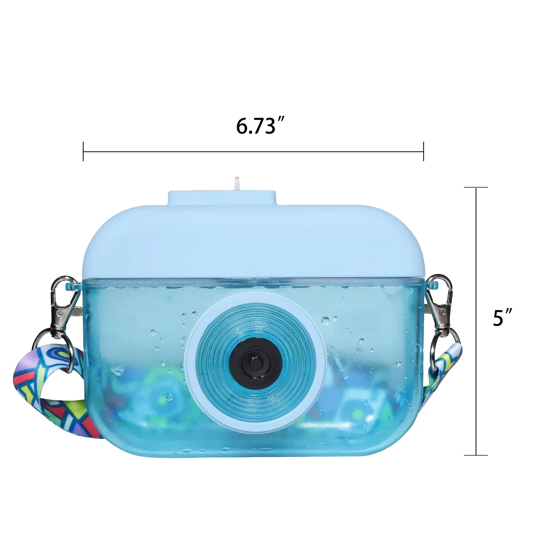 Cute Water Bottle with Straw 6