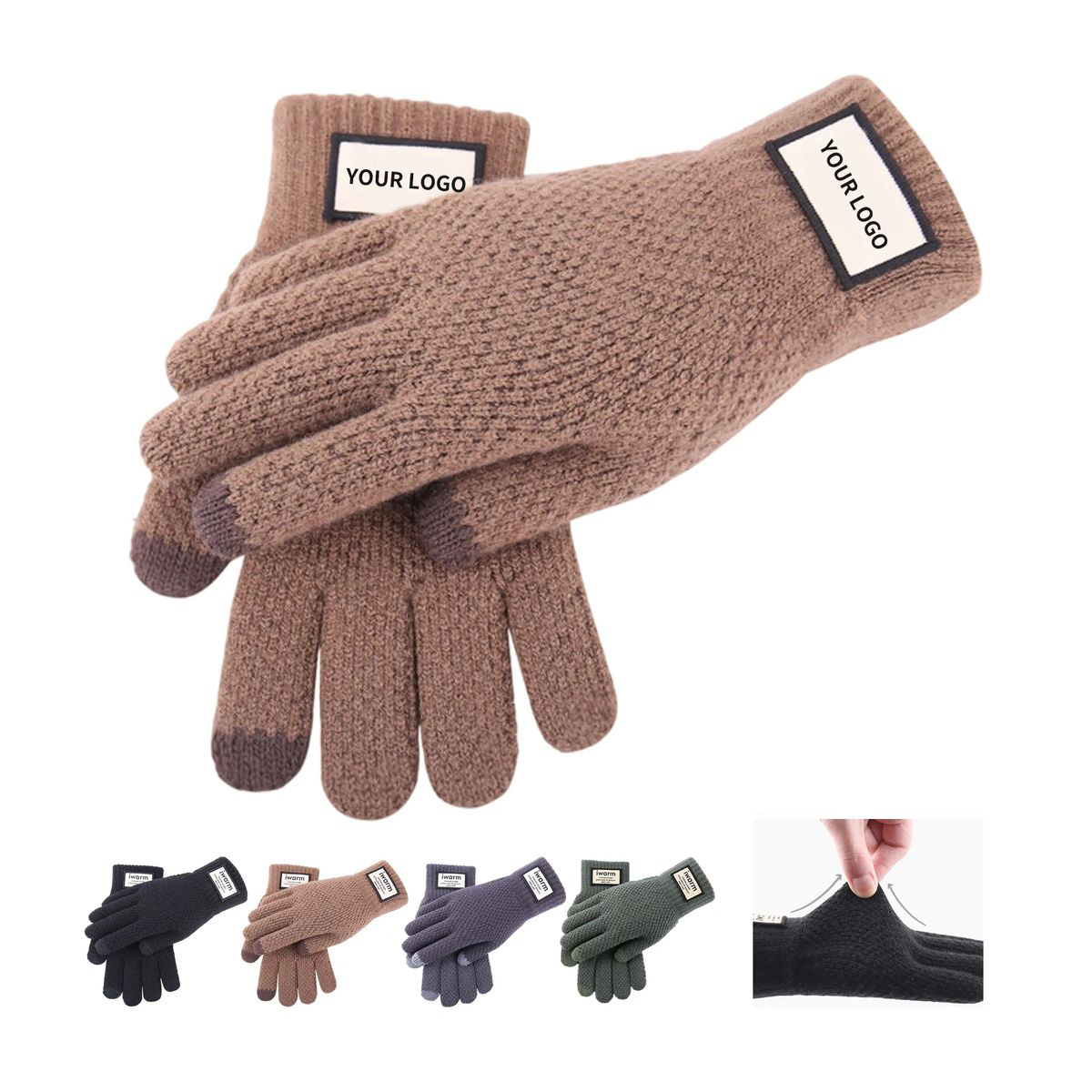 Embroidered Acrylic Device Gloves 4