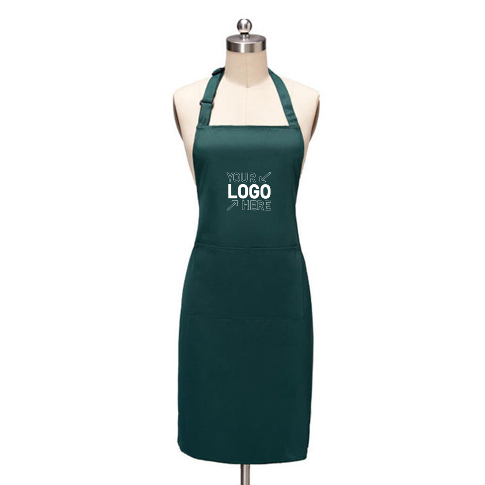 Simple Solid Color Apron 2