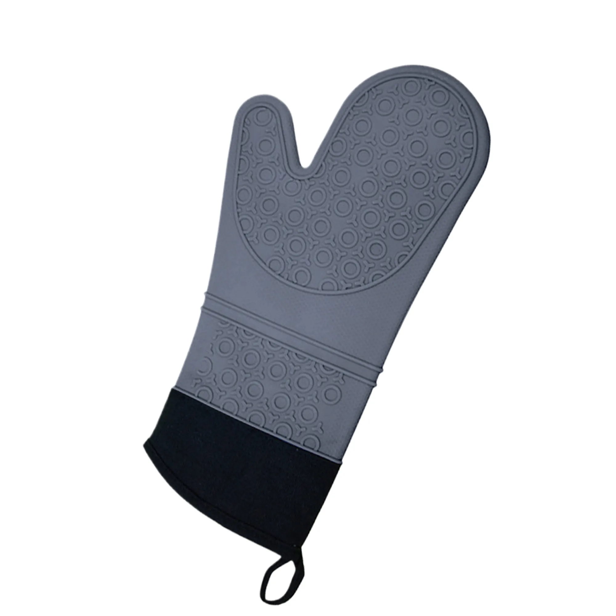 MOQ100 Heat Resistant Silicone Oven Mitts 6