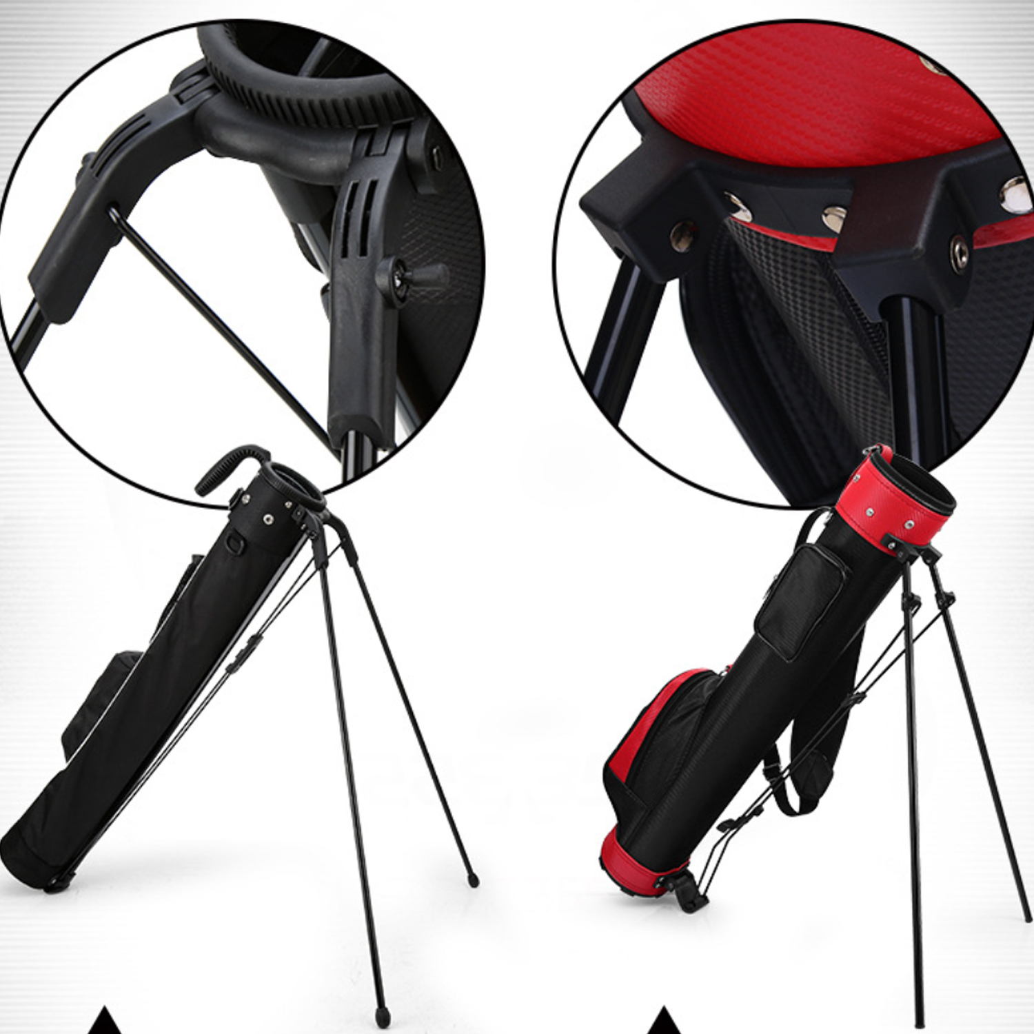 Golf bag with holder 3