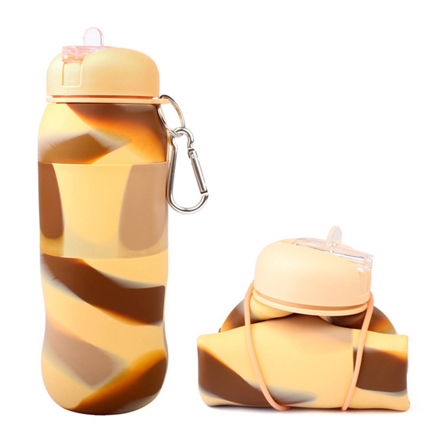 20Oz Silicone Collapsible Portable Water Bottle 6