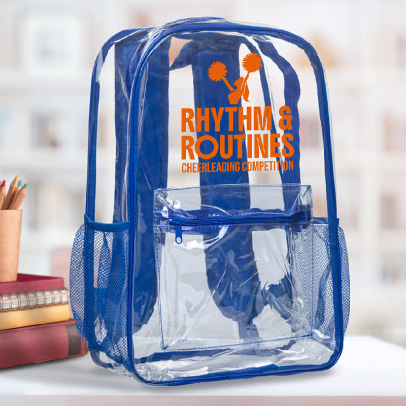 Pocket Clear Plastic Backpacks 22
