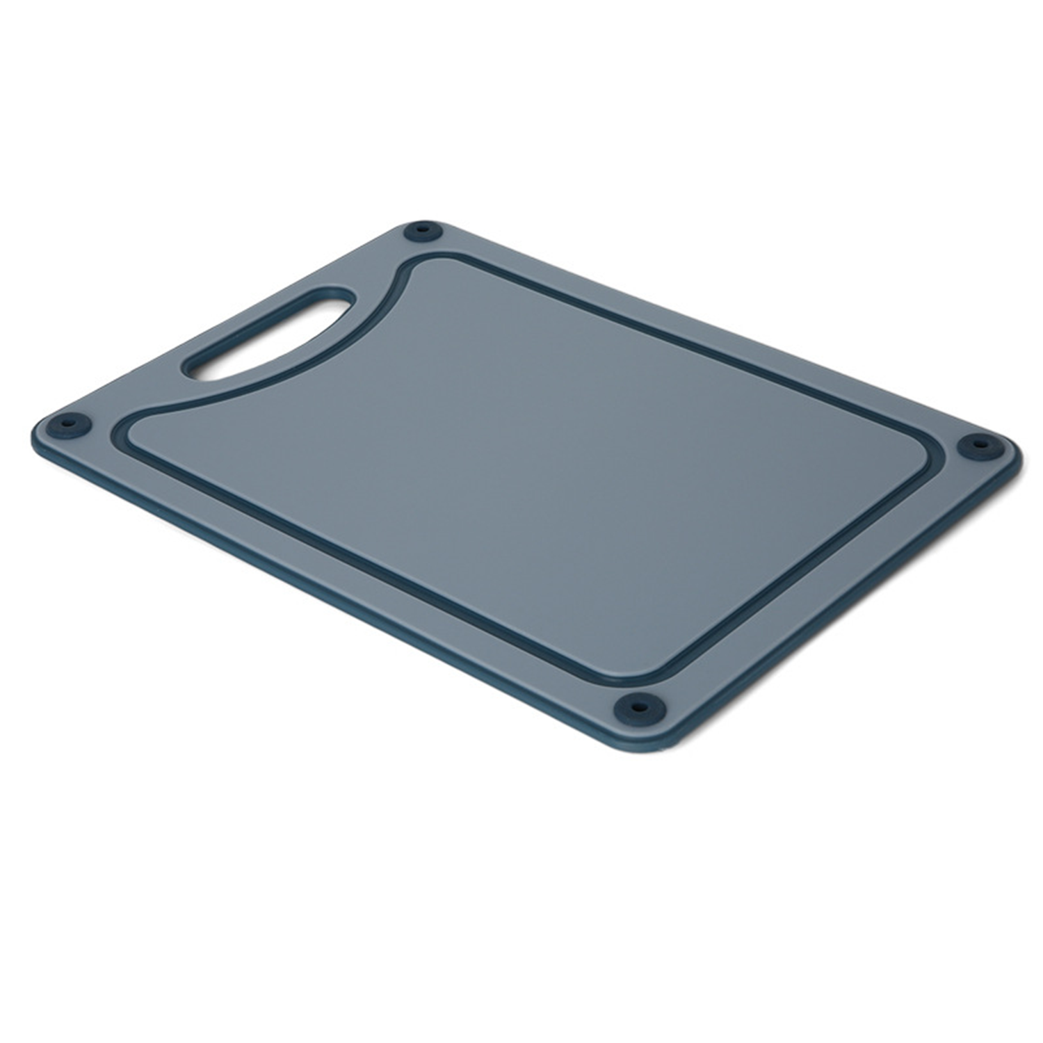 Recyclable PP Cutting Board-Veggies & Meat w/Juice Groove 4