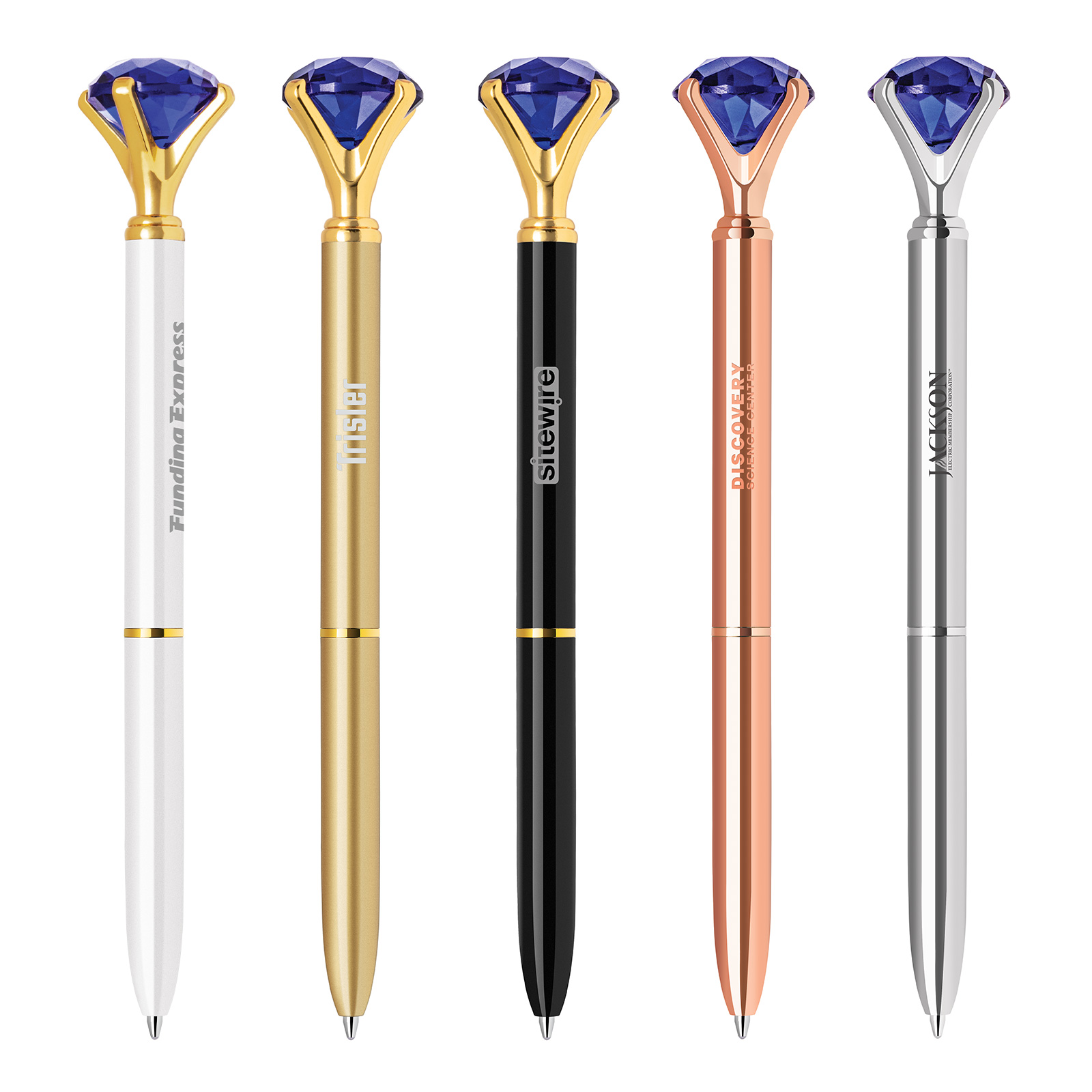 Single Pen Set Clear Box with Diamond-III Pen 7