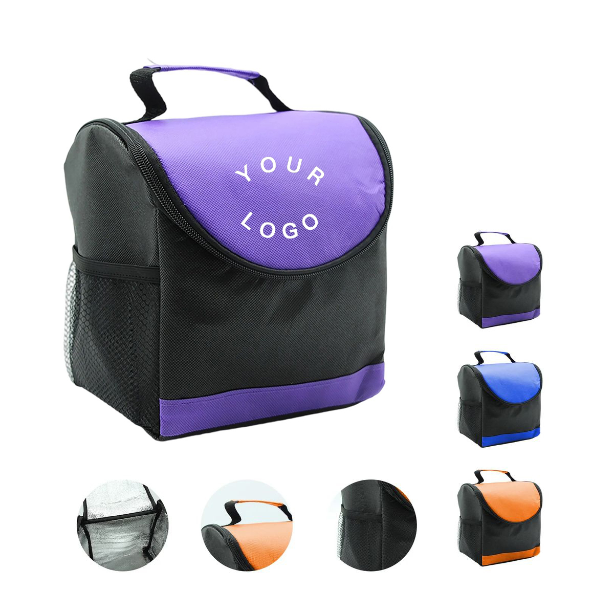 Insulated Non Woven Lunch Tote Bag 6