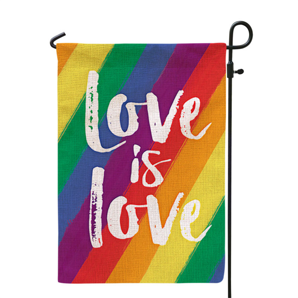 12" x 16" Pride Rainbow Flag 3