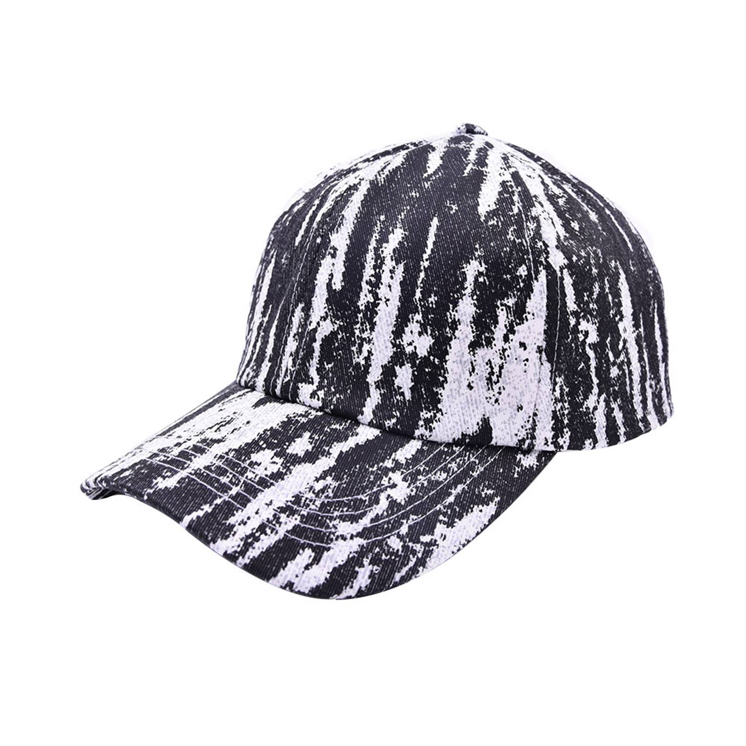 Tie Dye Printed Baseball Cap 3