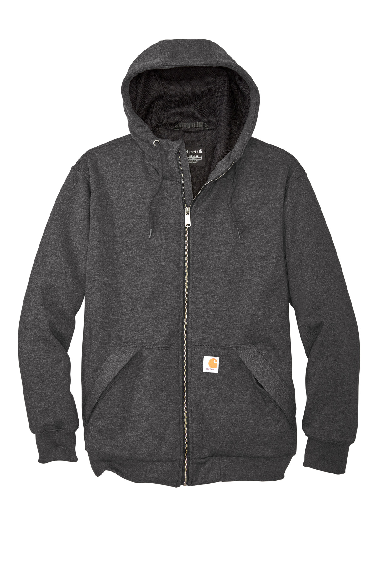 Carhartt Midweight Thermal-Lined Full-Zip Sweatshirt CT104078, custom hoodie or sweatshirt with logo imprint 24