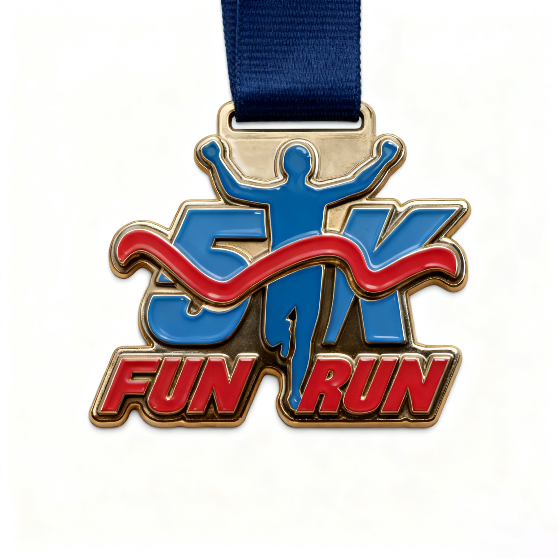 2 1/2" Custom Die-Struck Single-Sided Medal 4