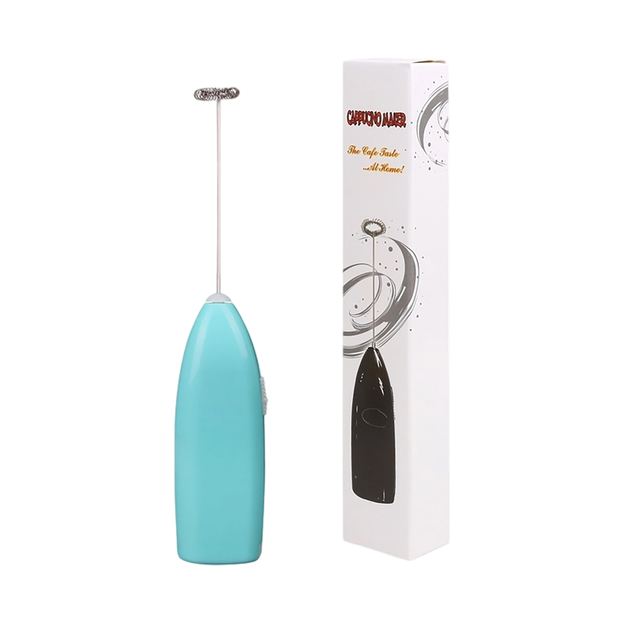 Stainless Steel Handheld Milk Frother With Battery Power 6