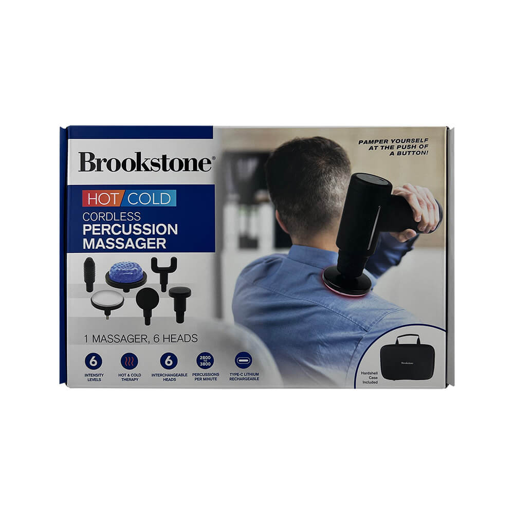 Brookstone Wireless Deep Tissue Percussion Massager 10