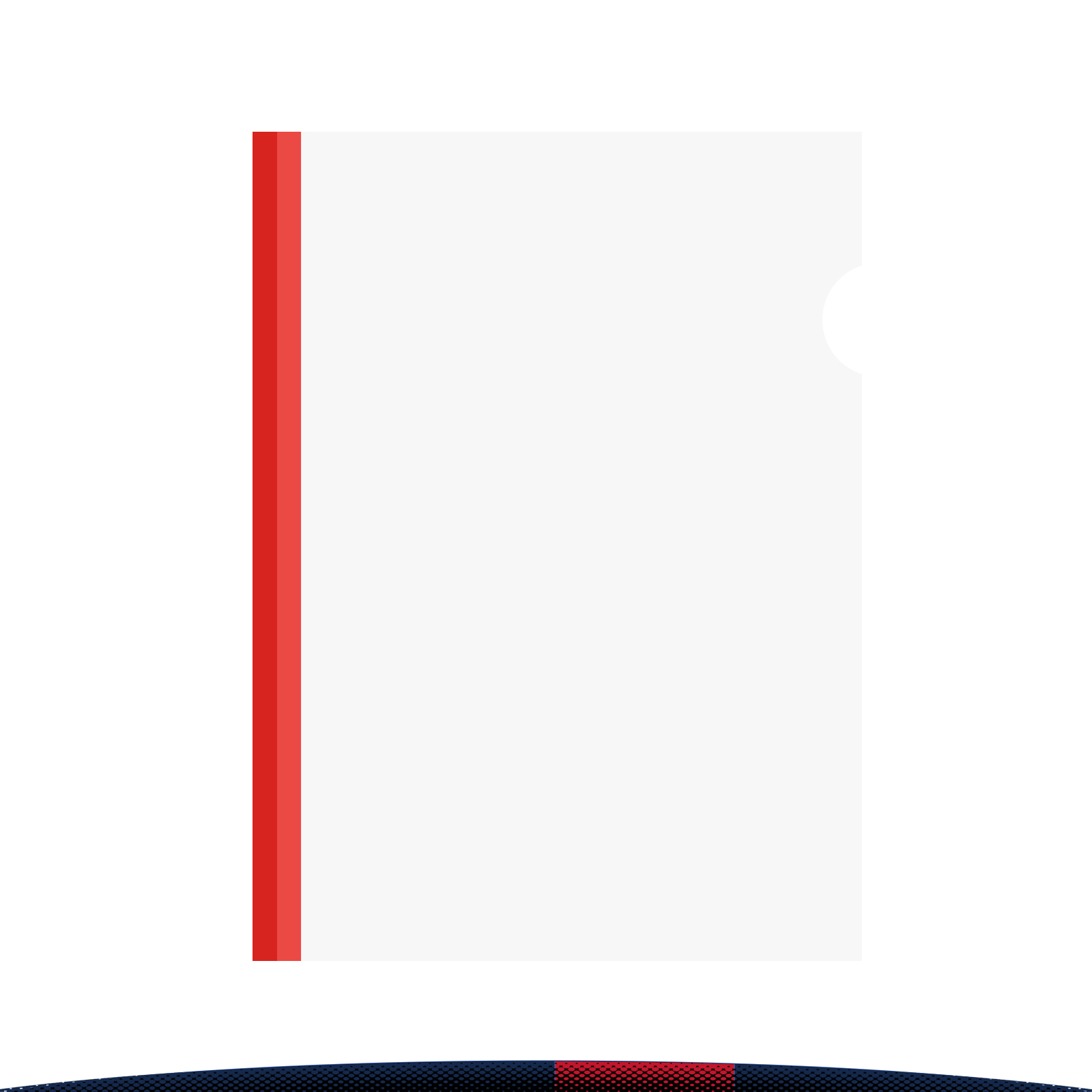 Clear Document Folder 6