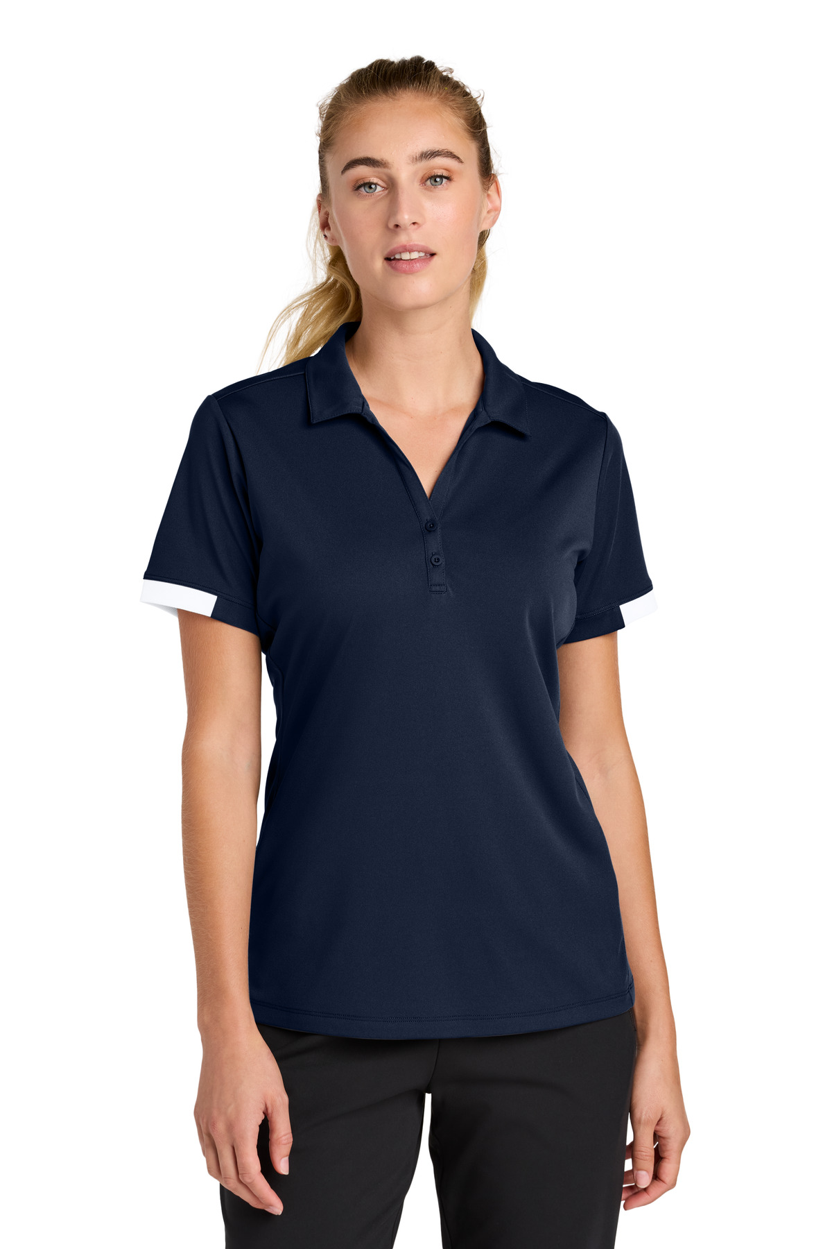 Sport-Tek Women's Club Colorblock Polo LST444 20