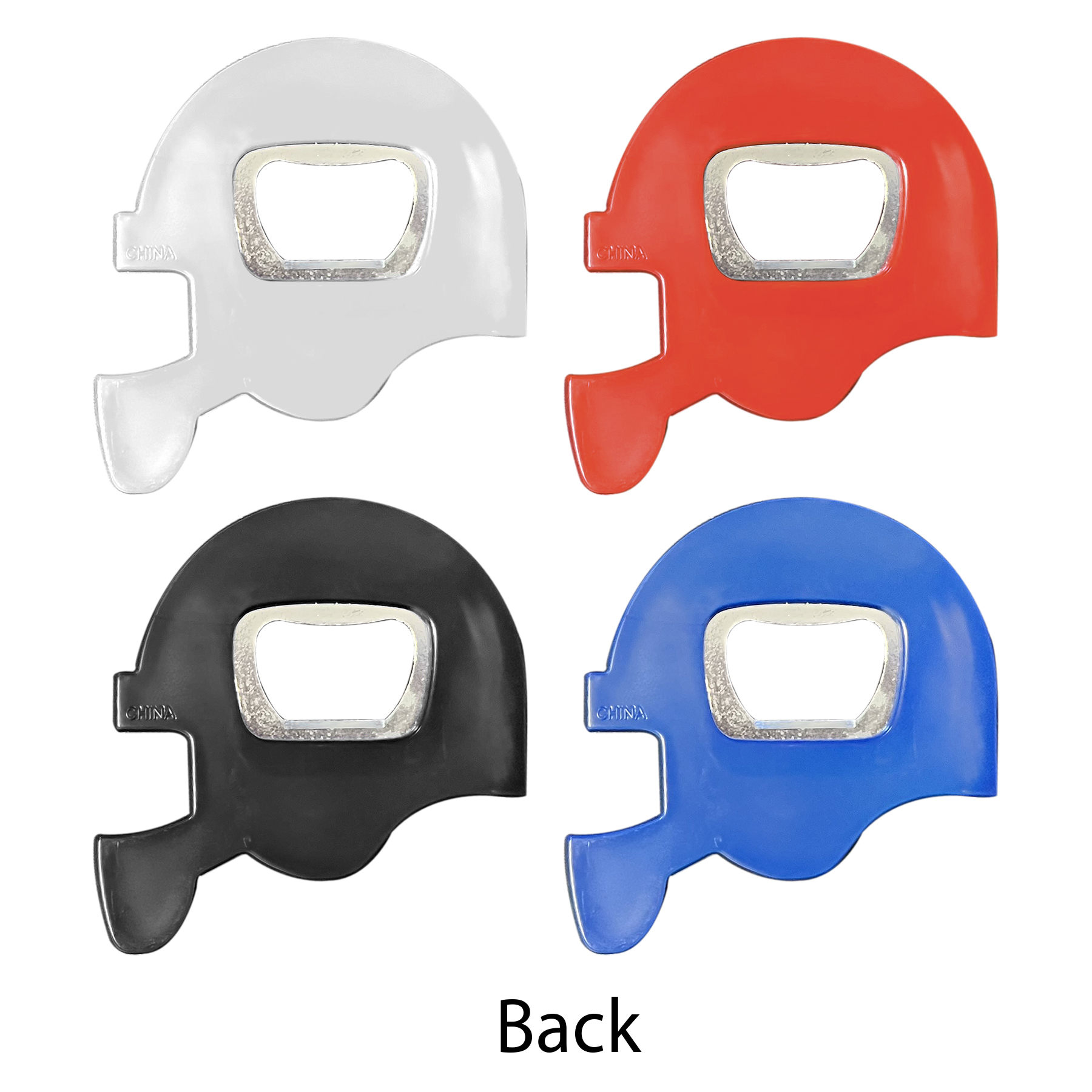 Full Color Wrap Football Helmet Bottle Opener 3