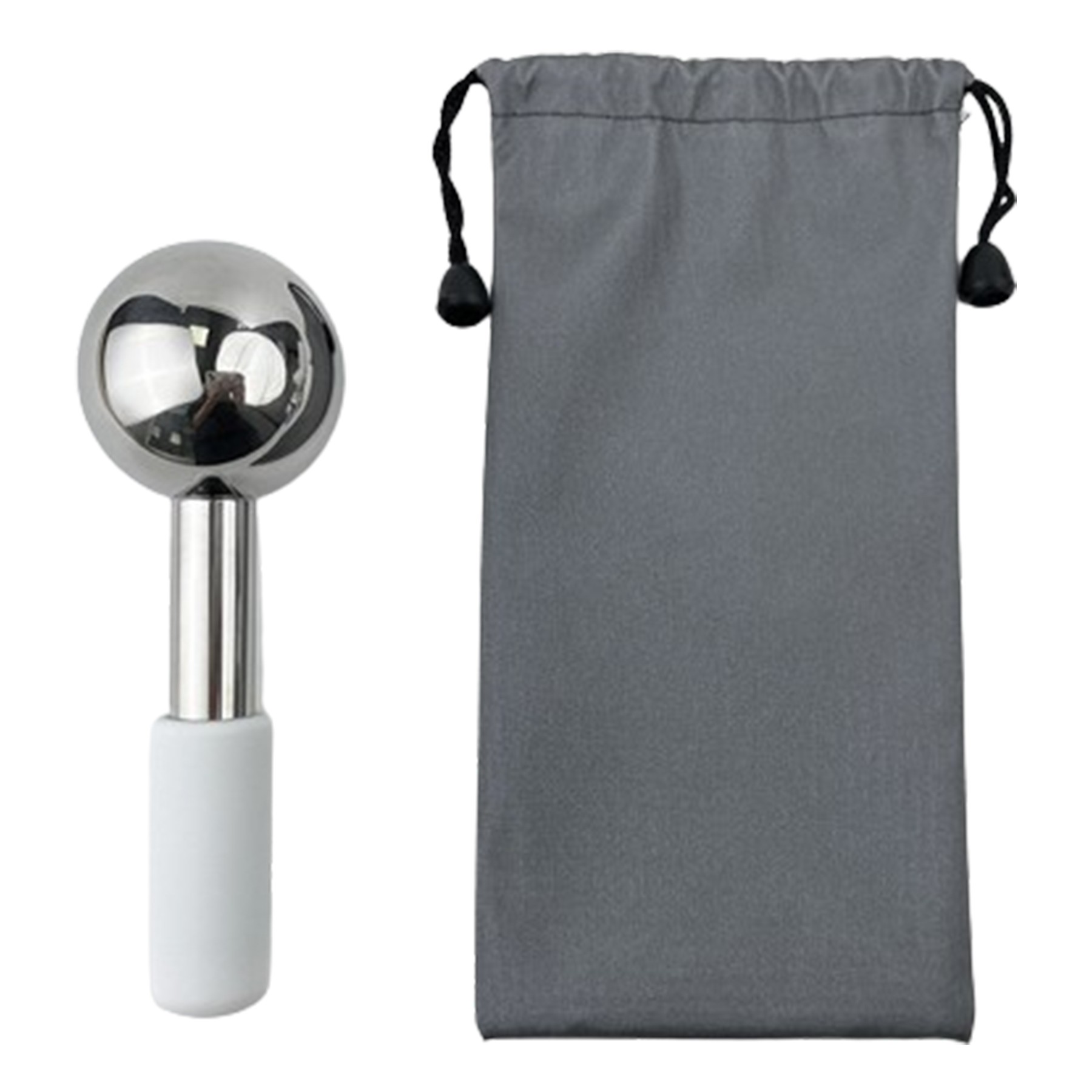 Stainless Steel Ice Globes W/ Storage Bag 4