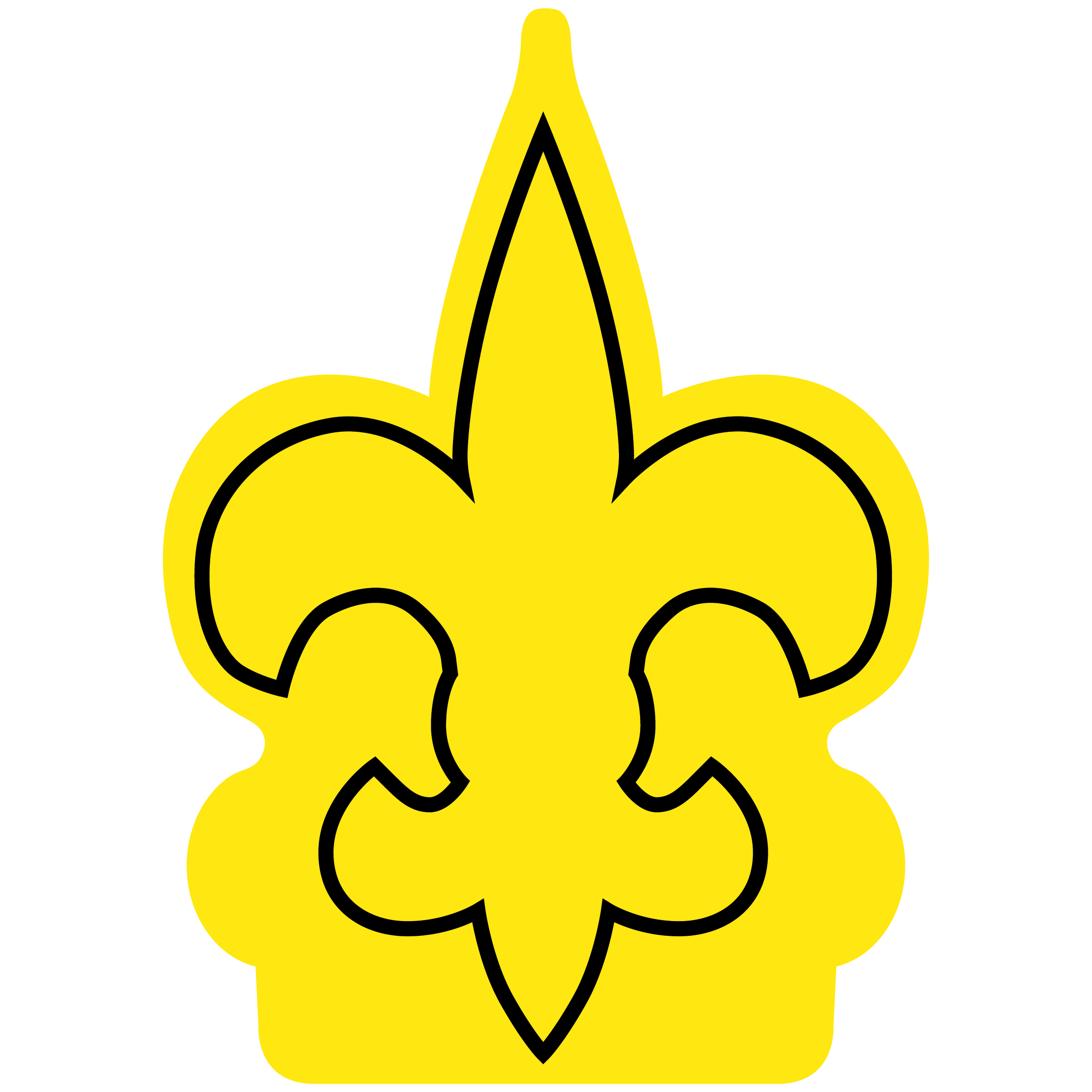 Fleur de Lys Mitt 26